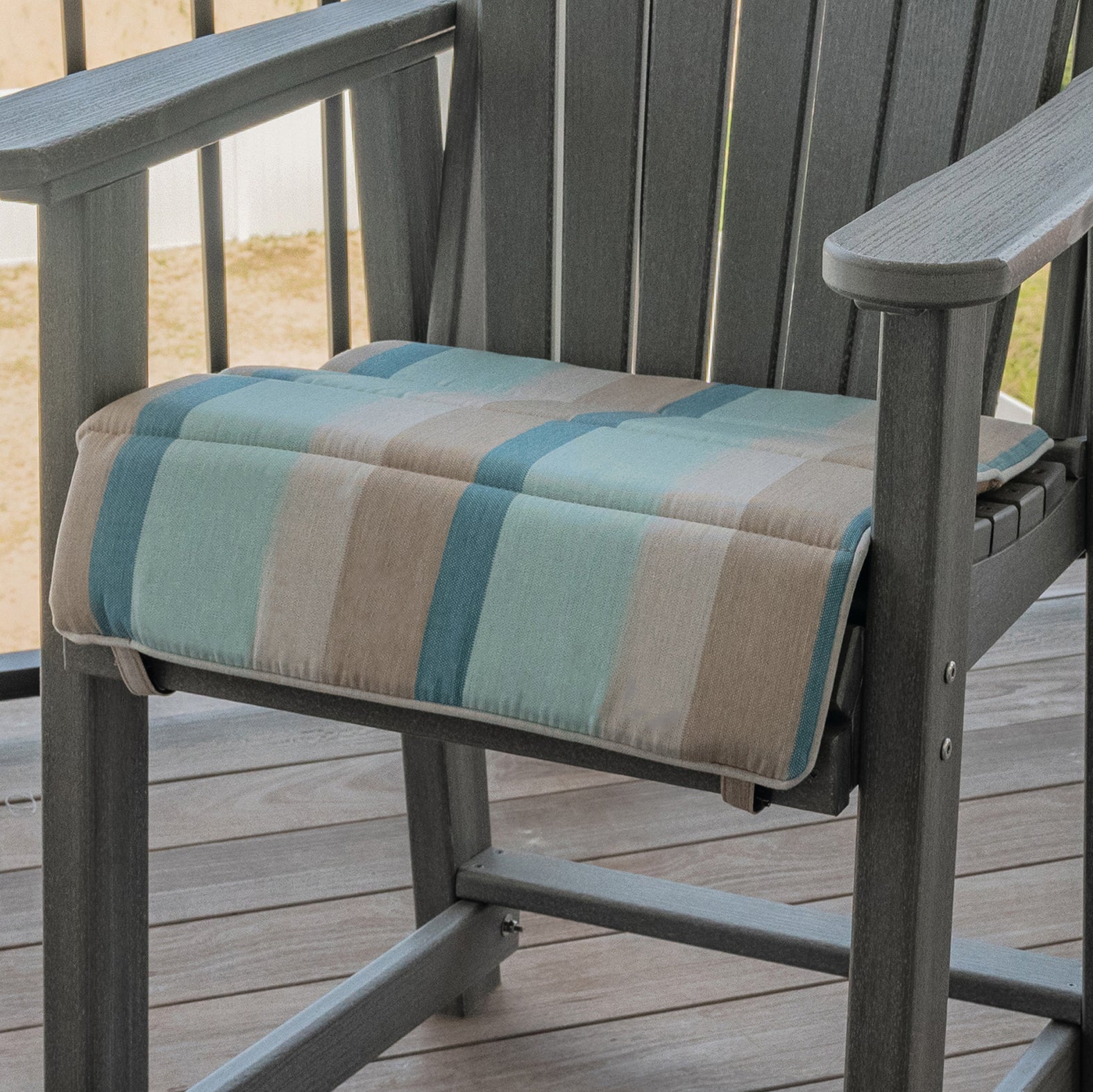Dining, Counter, Rocker, & Glider Chair Seat Cushions Sunbrella® Fabric (18 Colors Options!)