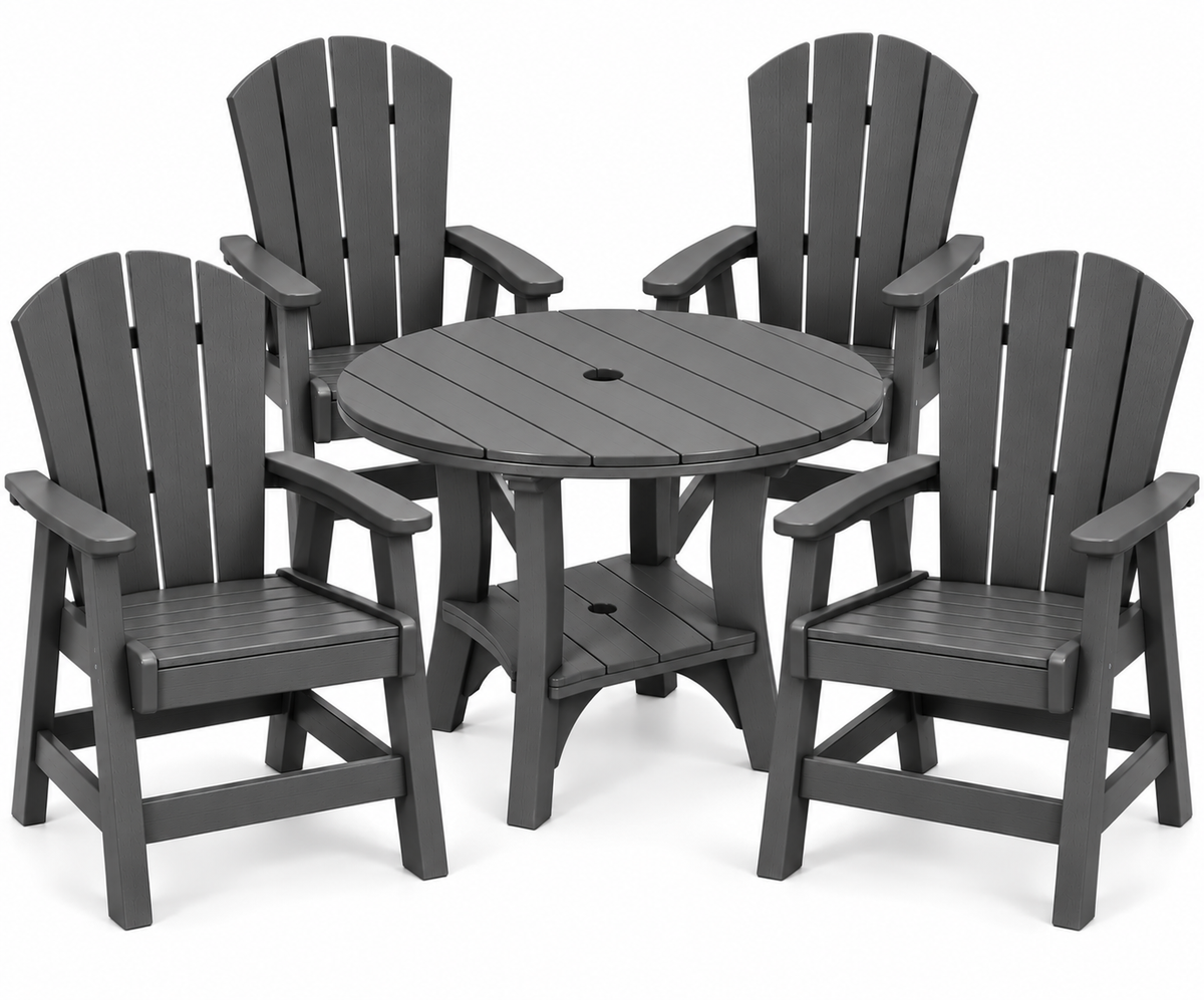 5-Piece Haven 36" Round Dining Set