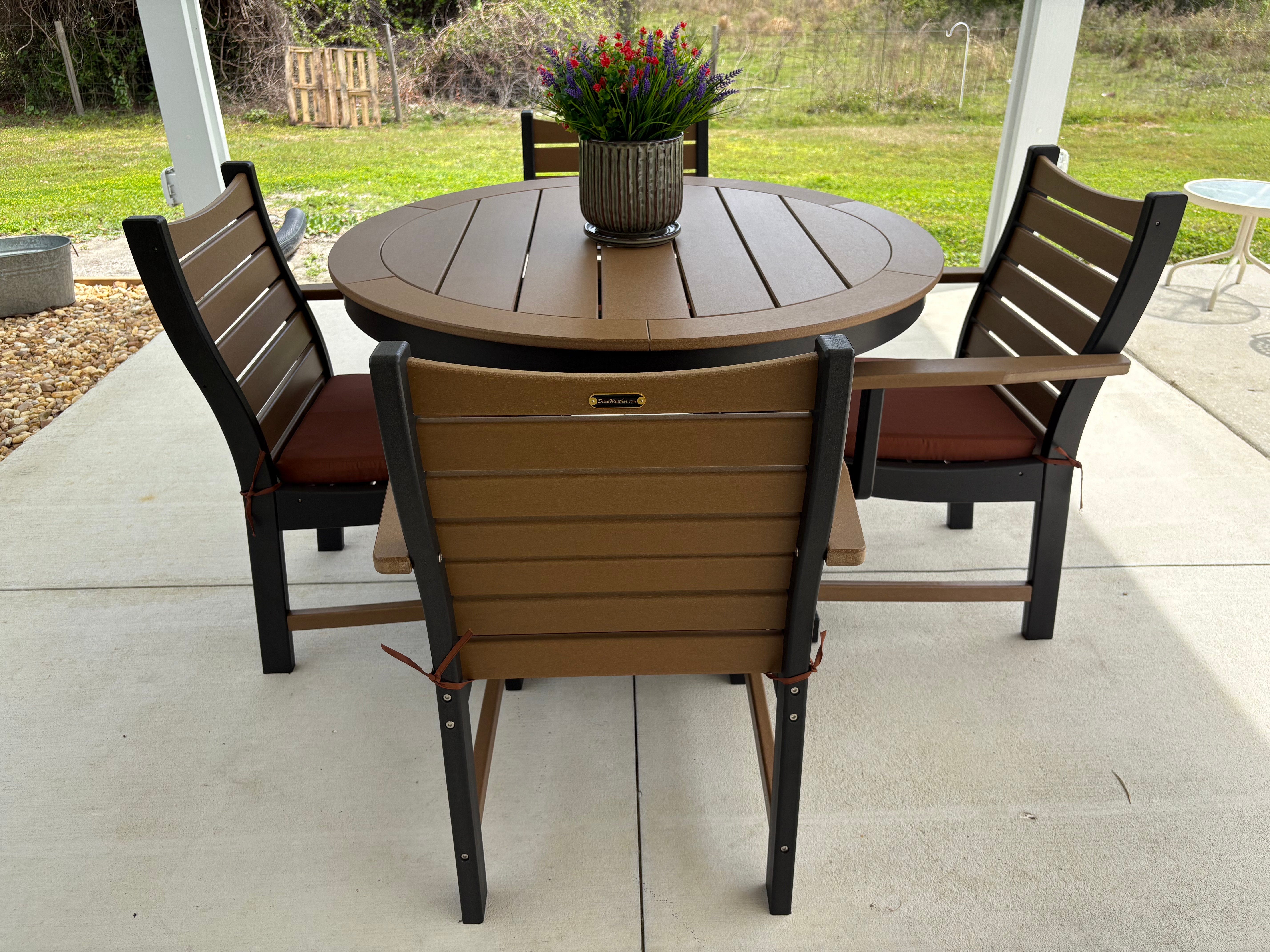 DURAWEATHER POLY® 5-Piece Brookshire Dining Table Set