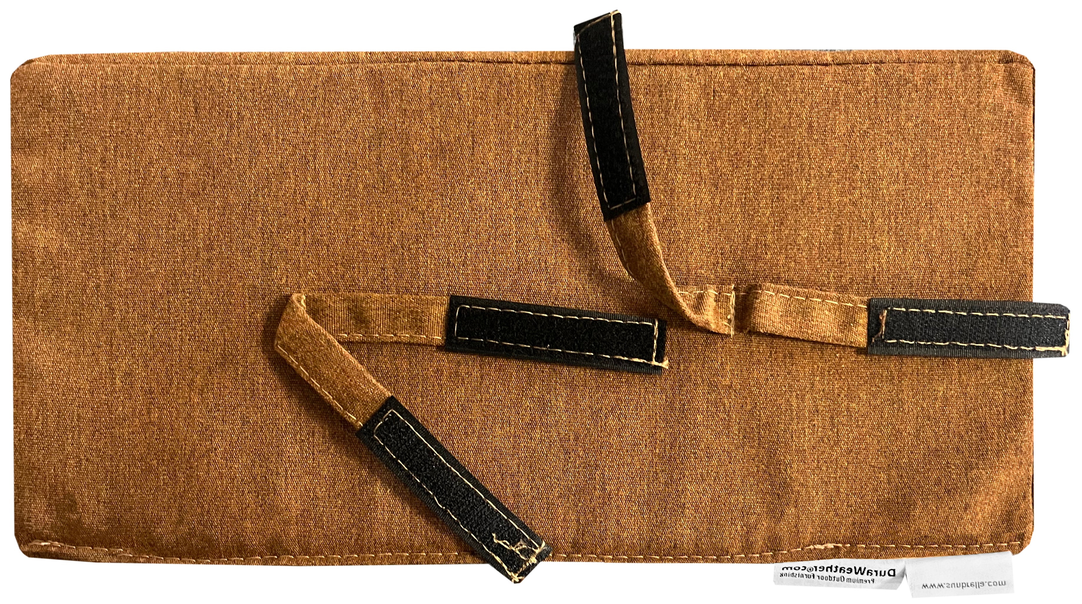 sunbrella canvas teak neck pillow sunbrella canvas teak neck pillow 5488-0000