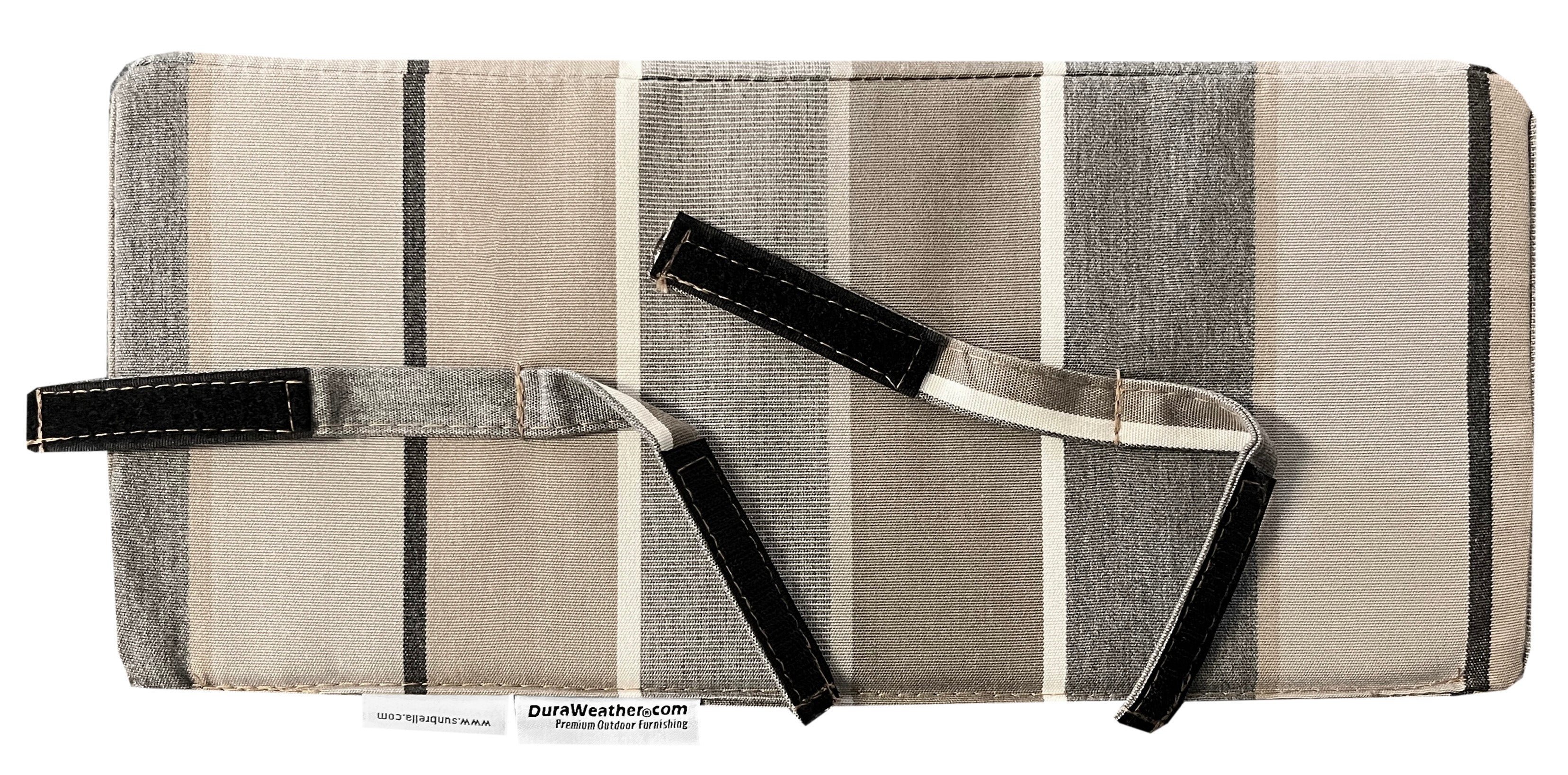 Neck Pillow With Velcro Ties in Sunbrella® Fabric (18 Colors Options!)