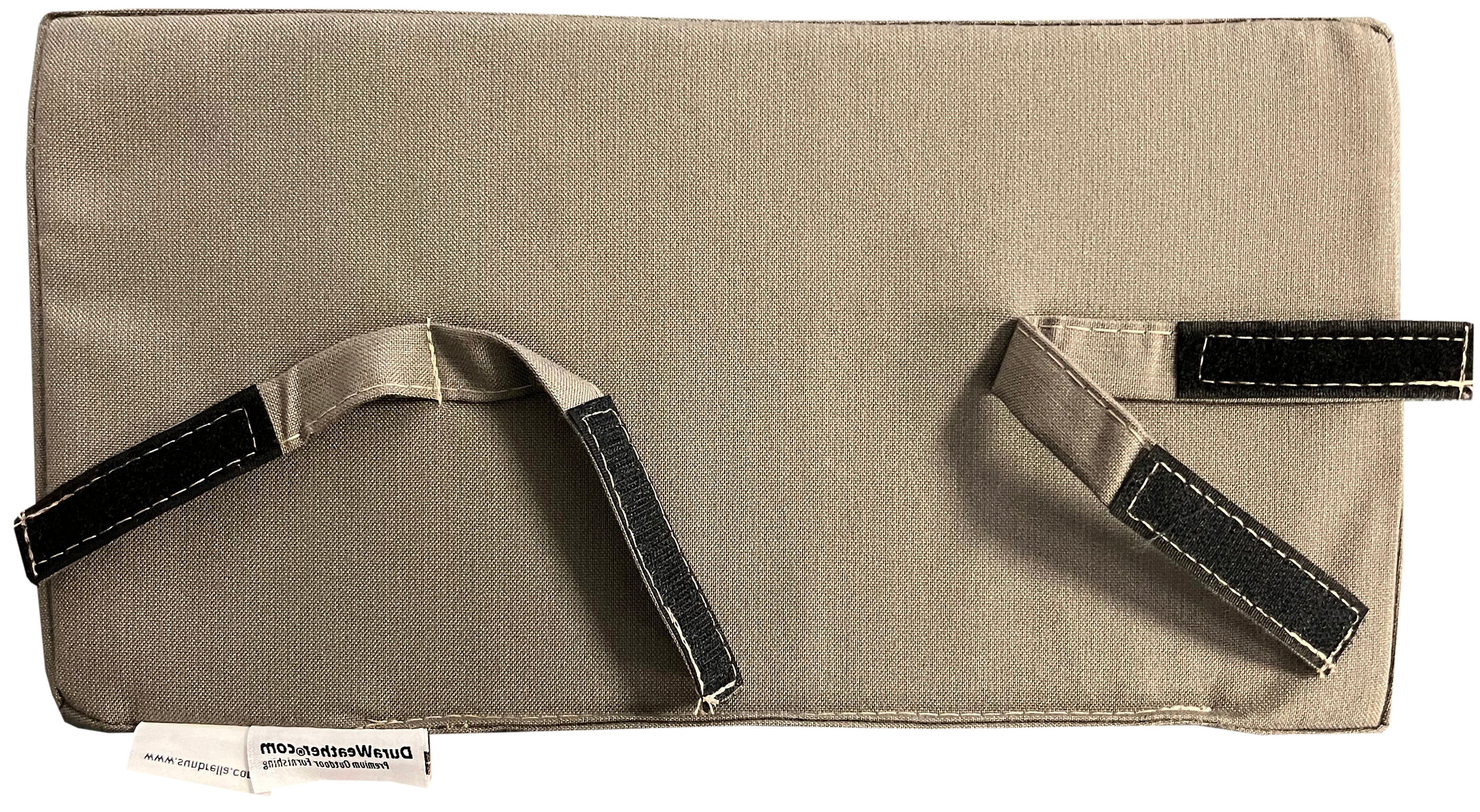 Neck Pillow With Velcro Ties in Sunbrella® Fabric (18 Colors Options!)