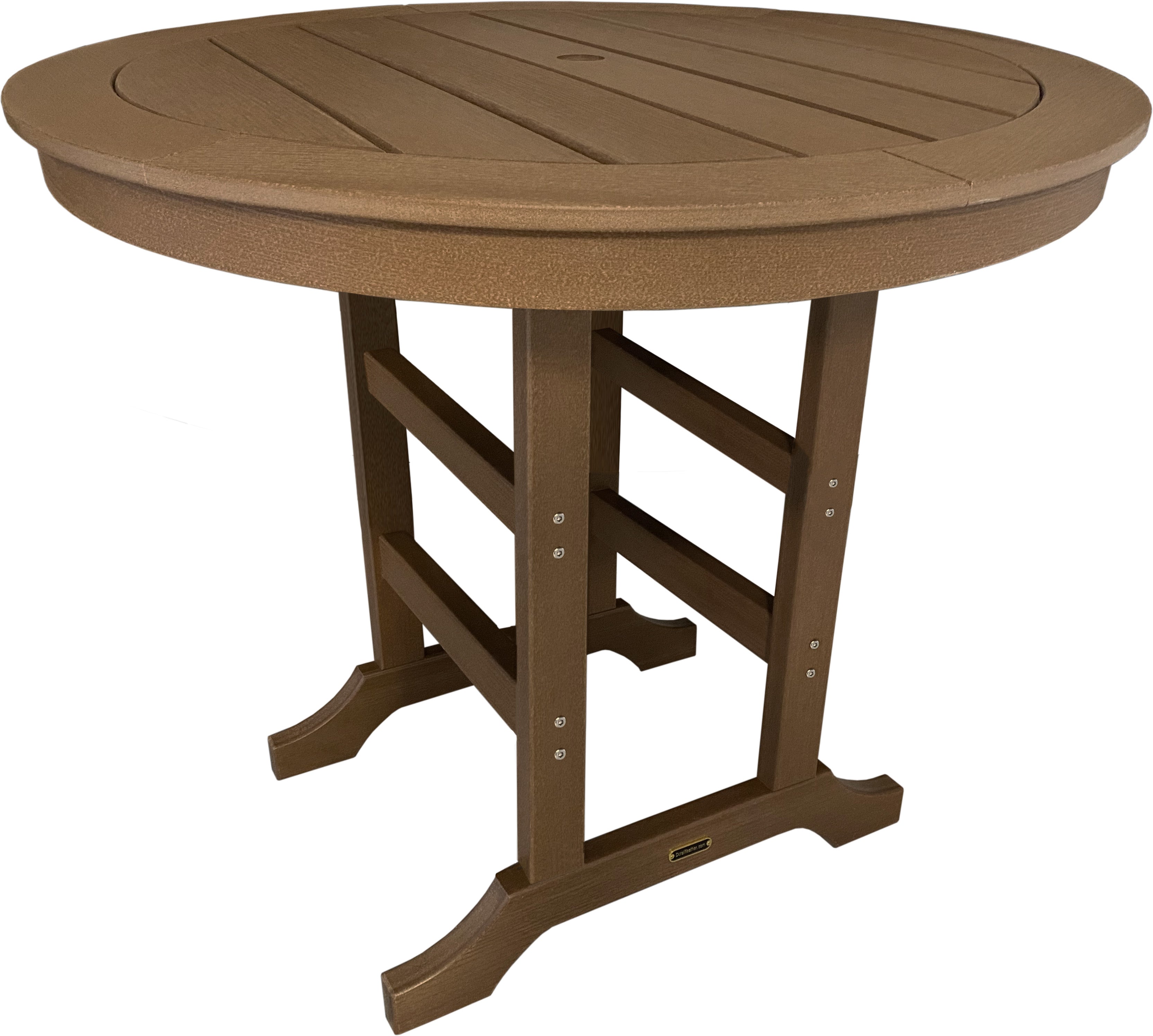5-Piece Classic Adirondack Counter Height Dining Table Set