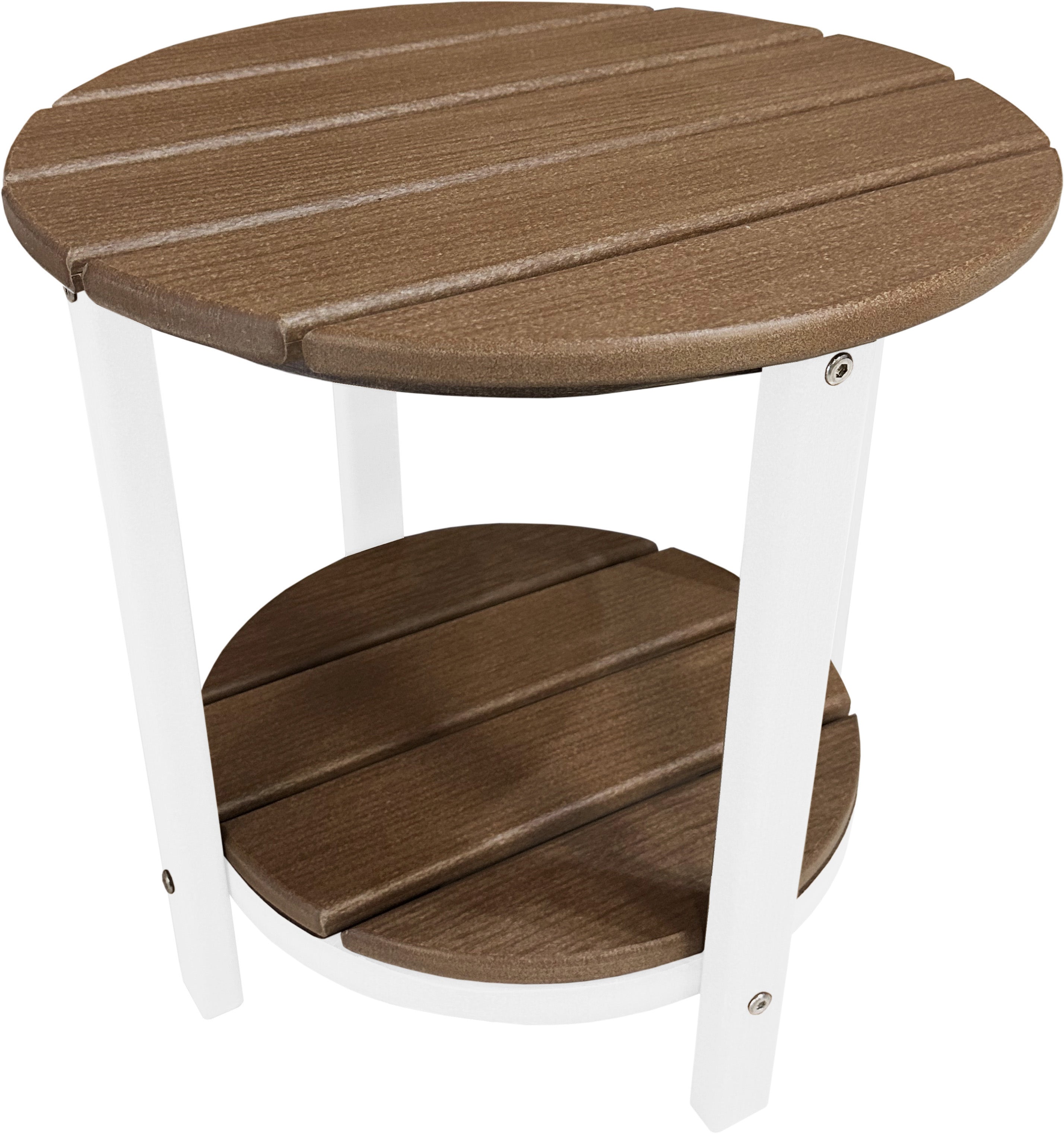 Side Table 18" Round Two Tier