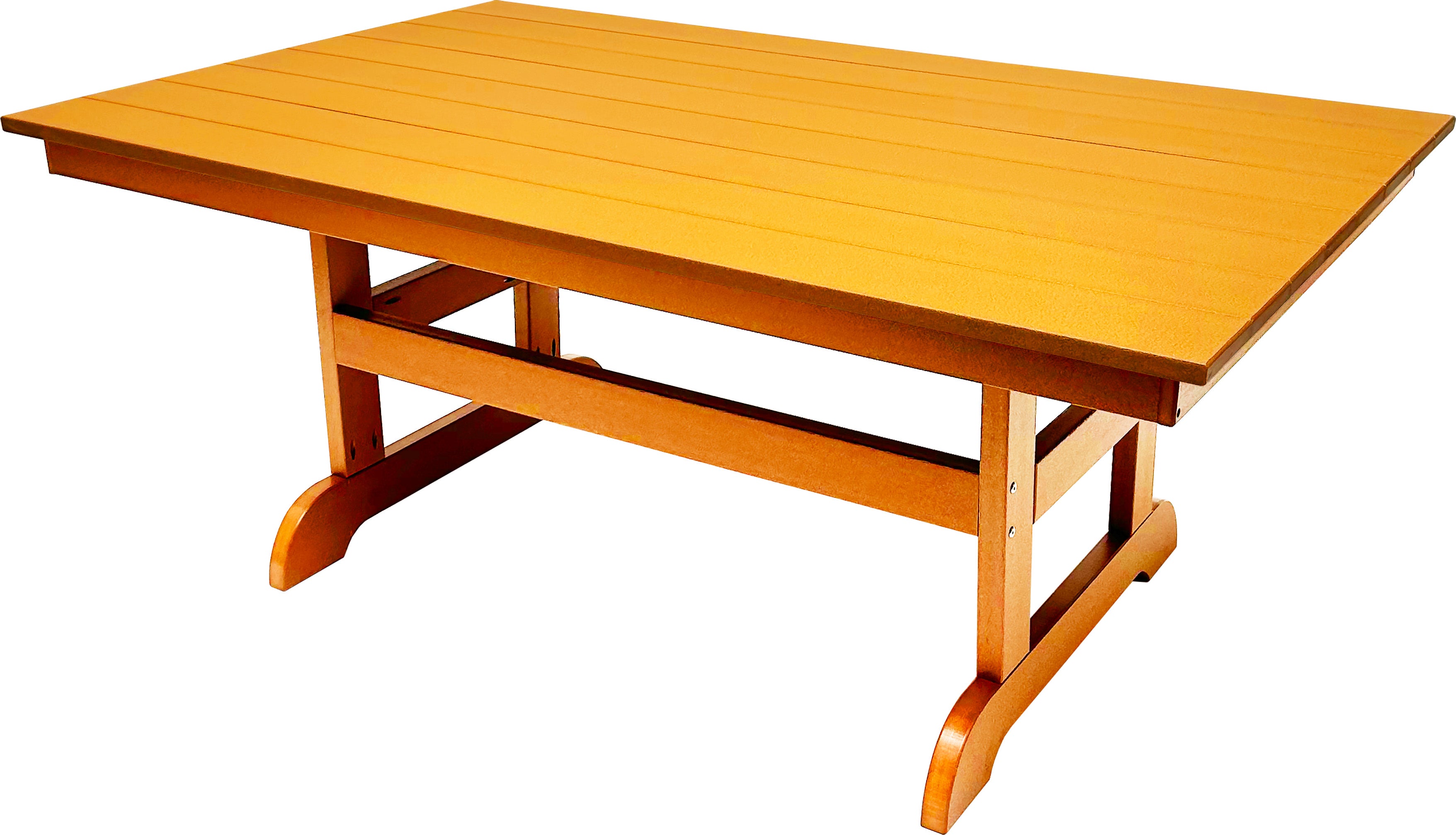 7-Piece Farmhouse Adirondack Dining Table Set With 2 Arm Chairs And 4 Side Chairs