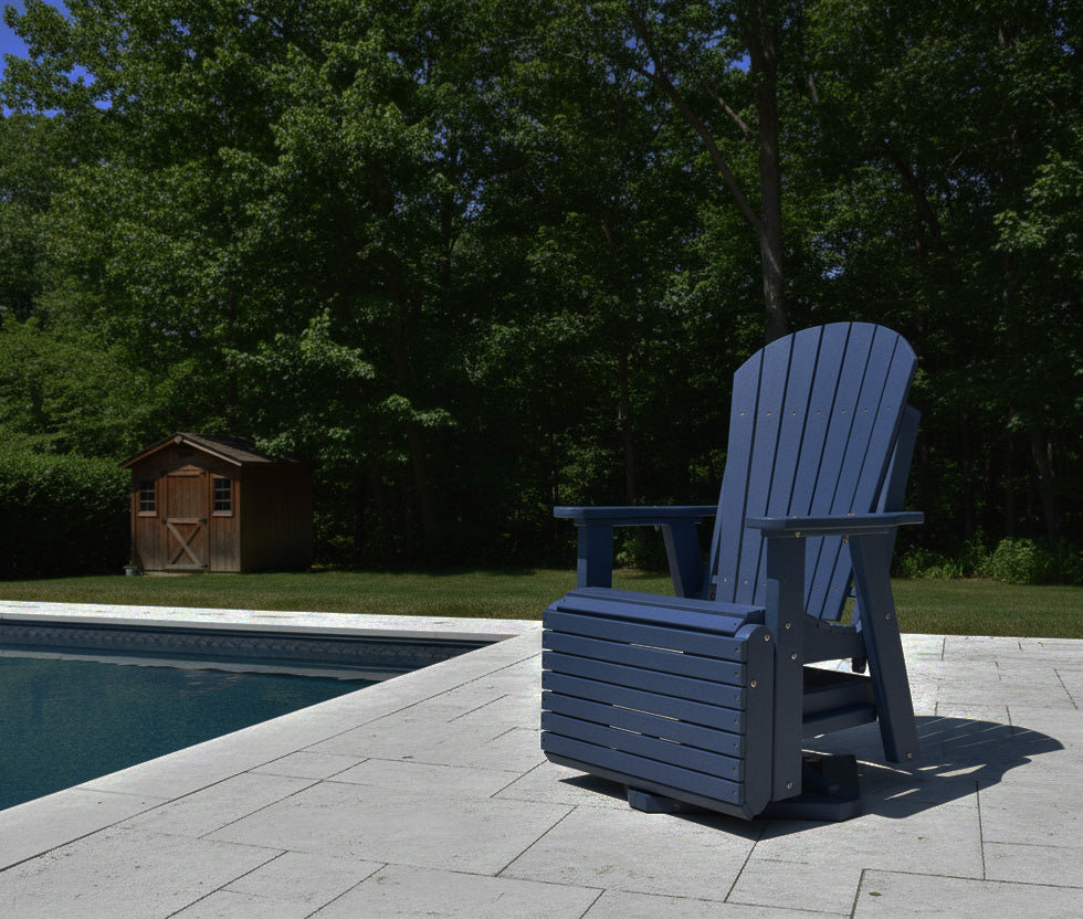 Swivel And Reclining King Size Adirondack Chair