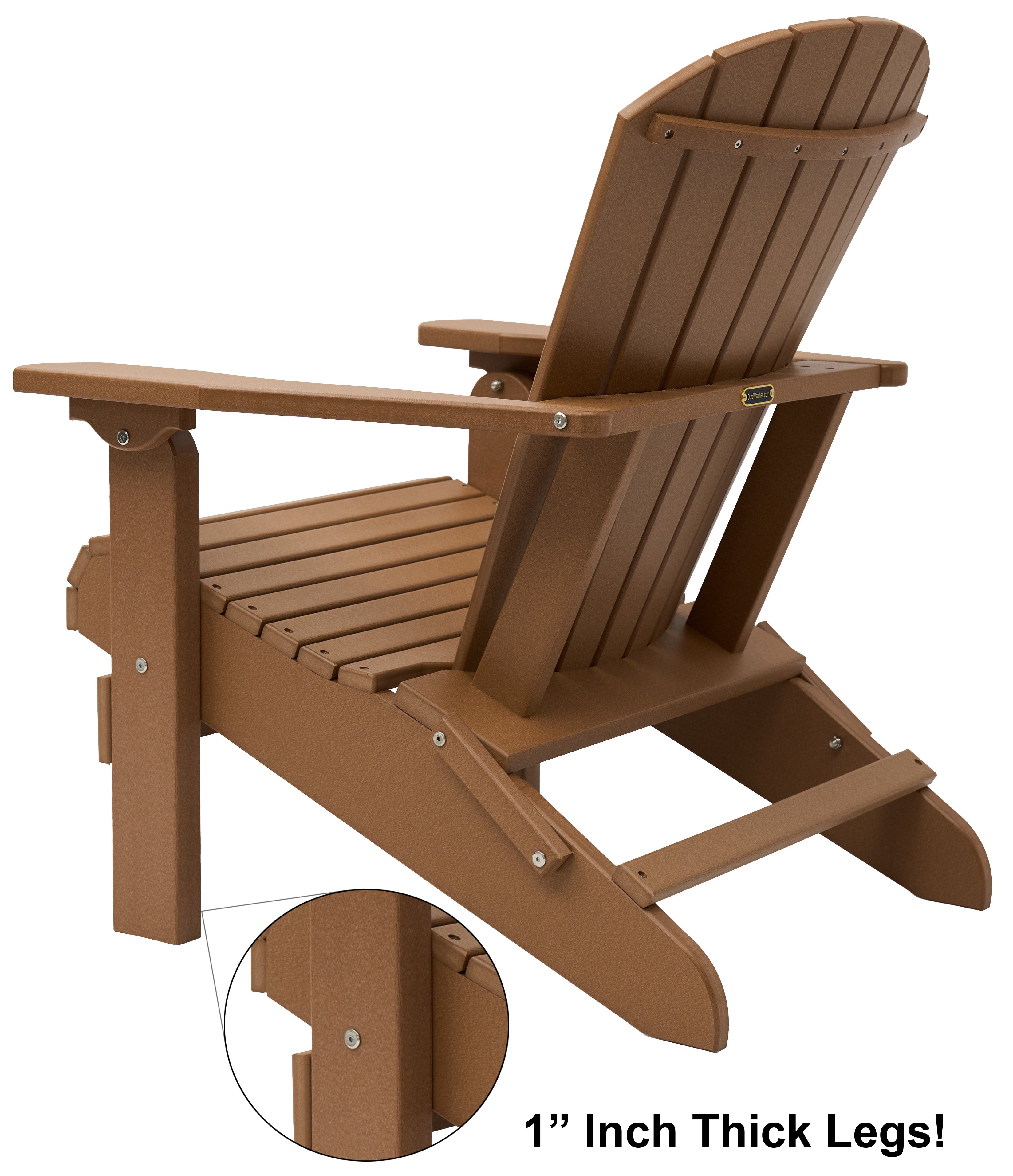 Signature Cottage Series Folding Adirondack Chair King Size