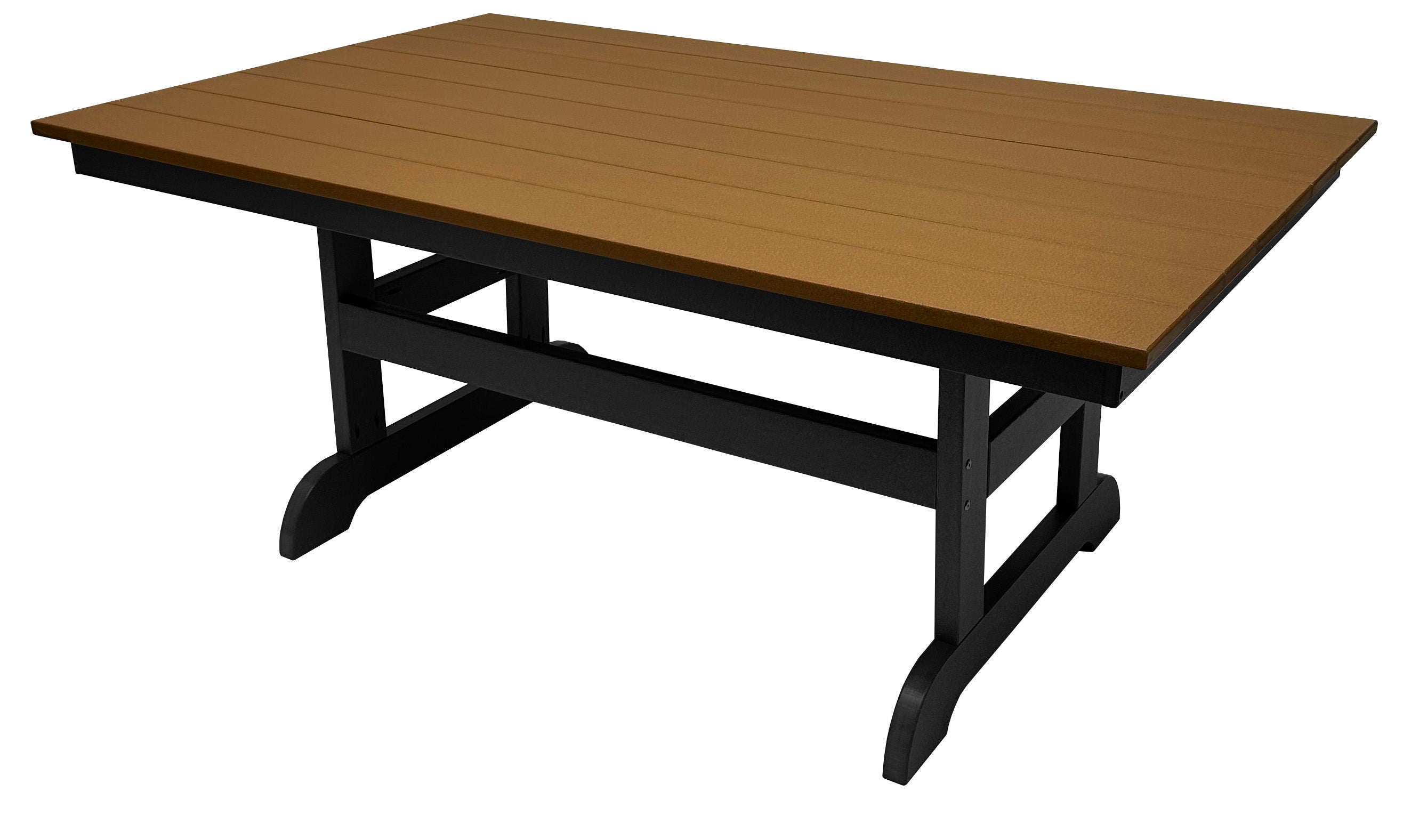 7-Piece Farmhouse Adirondack Dining Table Set With 2 Arm Chairs And 4 Side Chairs