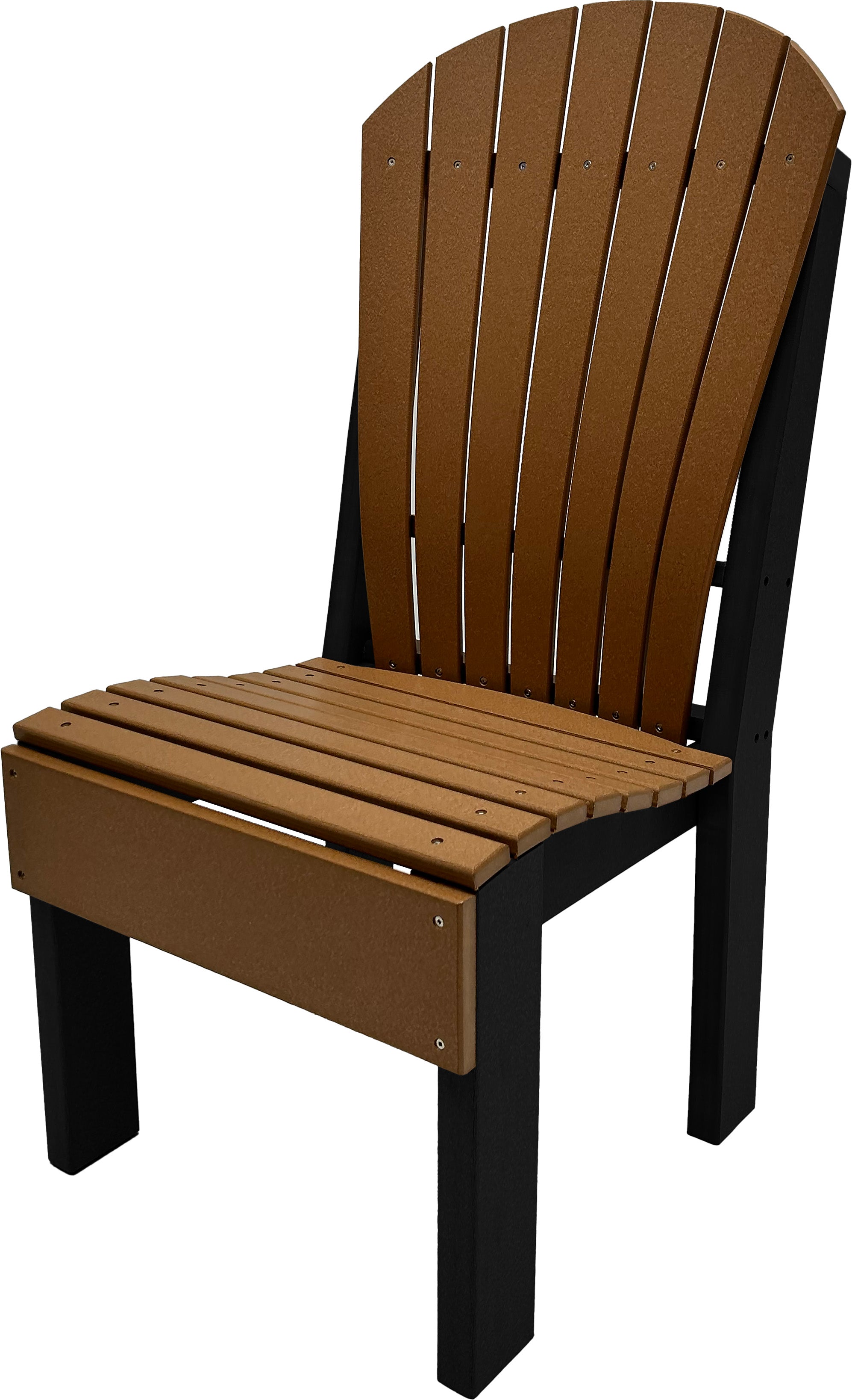 7-Piece Farmhouse Adirondack Dining Table Set With 2 Arm Chairs And 4 Side Chairs