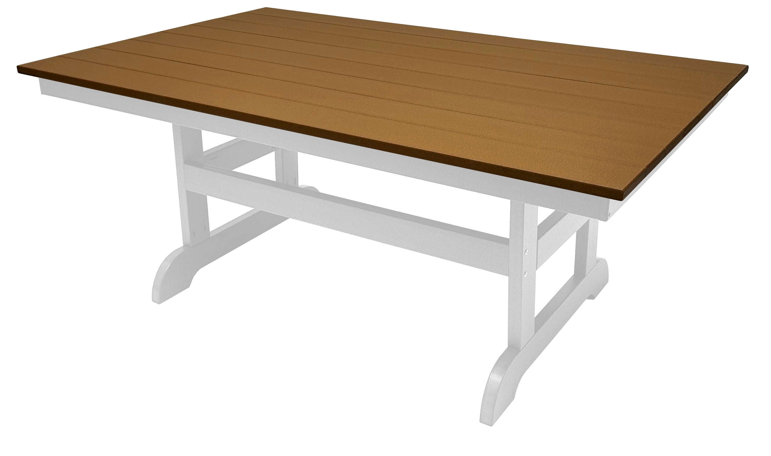 7-Piece Farmhouse Adirondack Dining Table Set With 2 Arm Chairs And 4 Side Chairs