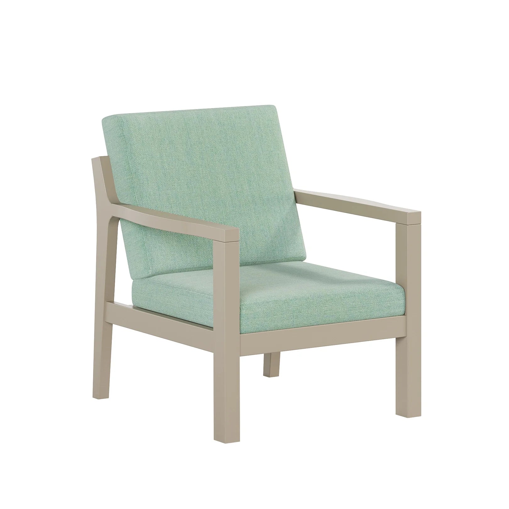 Set of 4 Mayfair Outdoor Lounge Chairs Sunbrella® Fabric