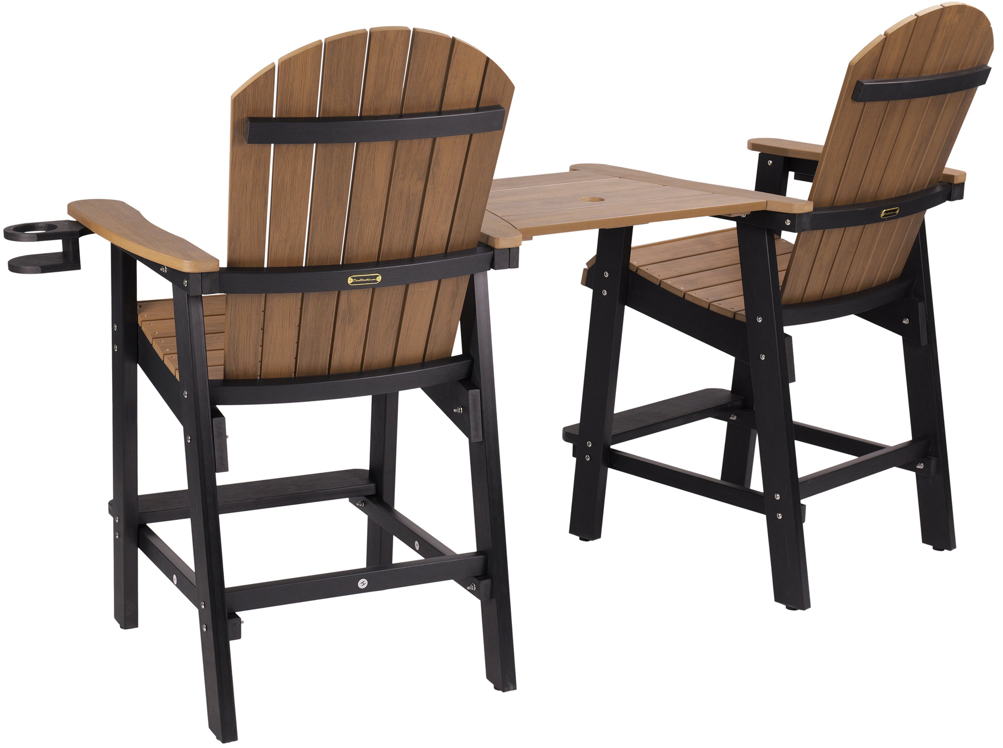 Counter Height Bistro Tete-a-tete With Cupholders