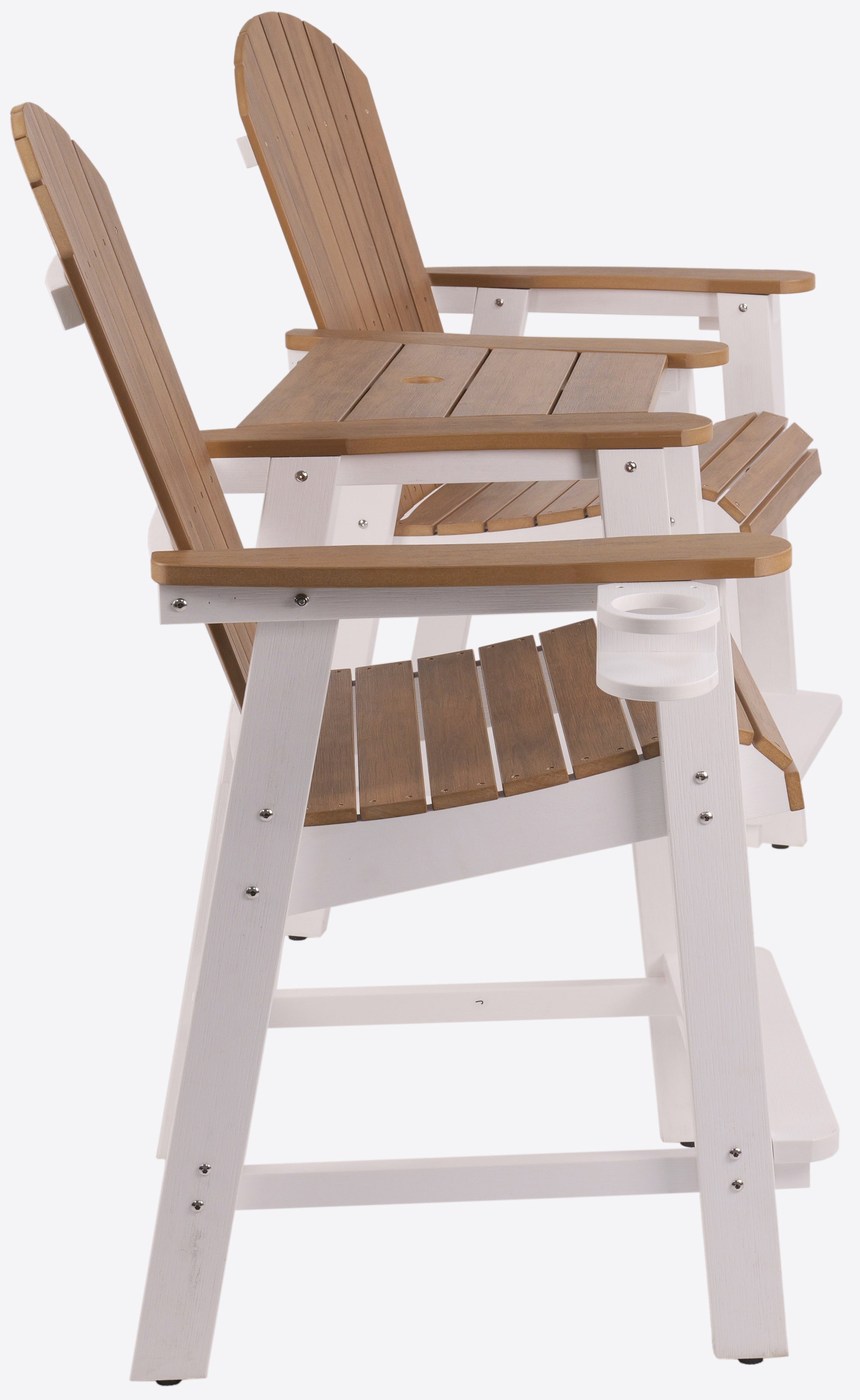 Counter Height Bistro Tete-a-tete With Cupholders