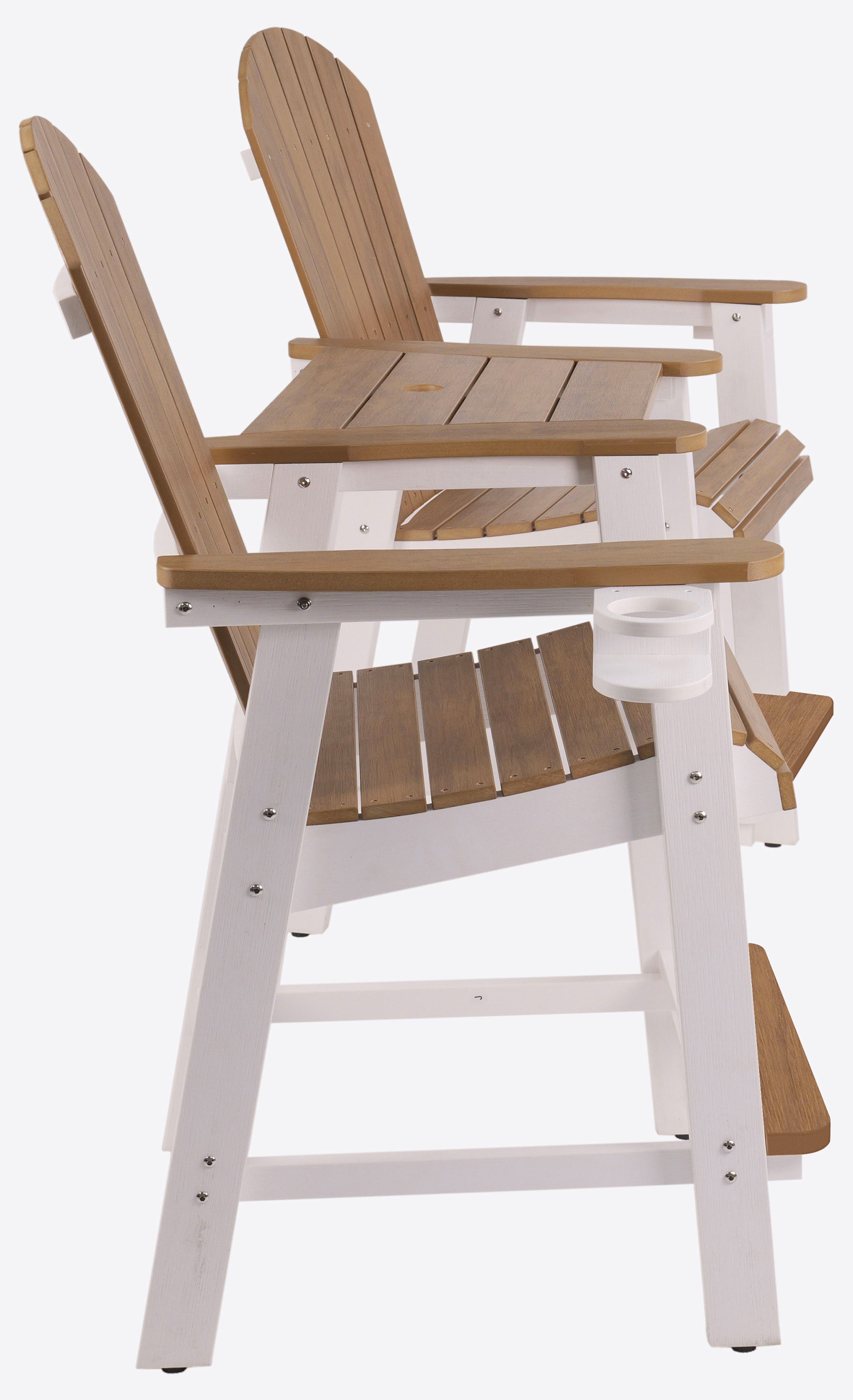 Counter Height Bistro Tete-a-tete With Cupholders