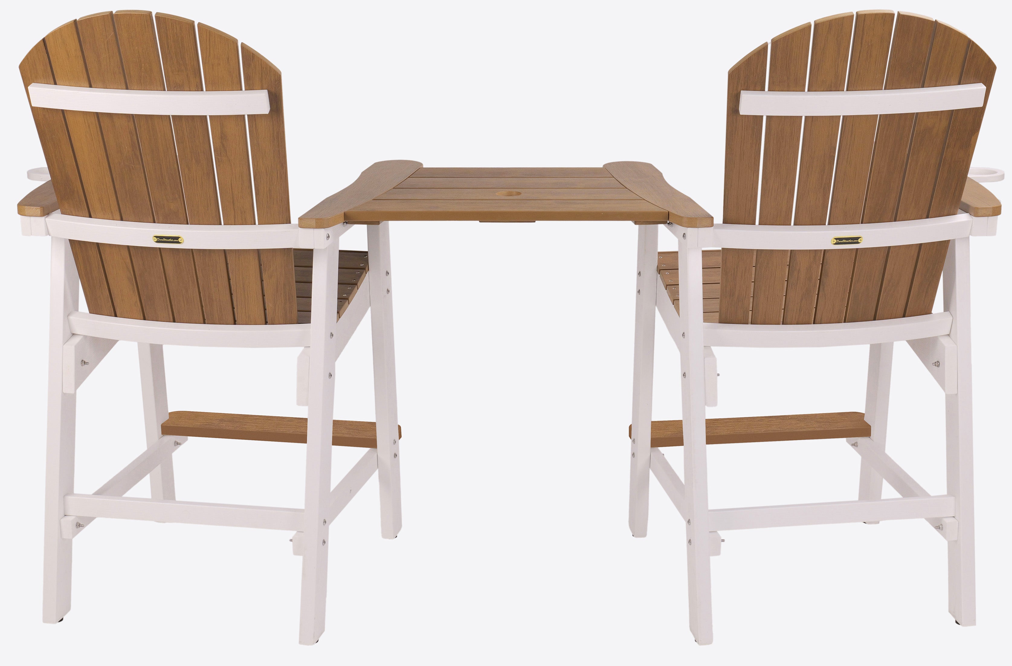 Counter Height Bistro Tete-a-tete With Cupholders
