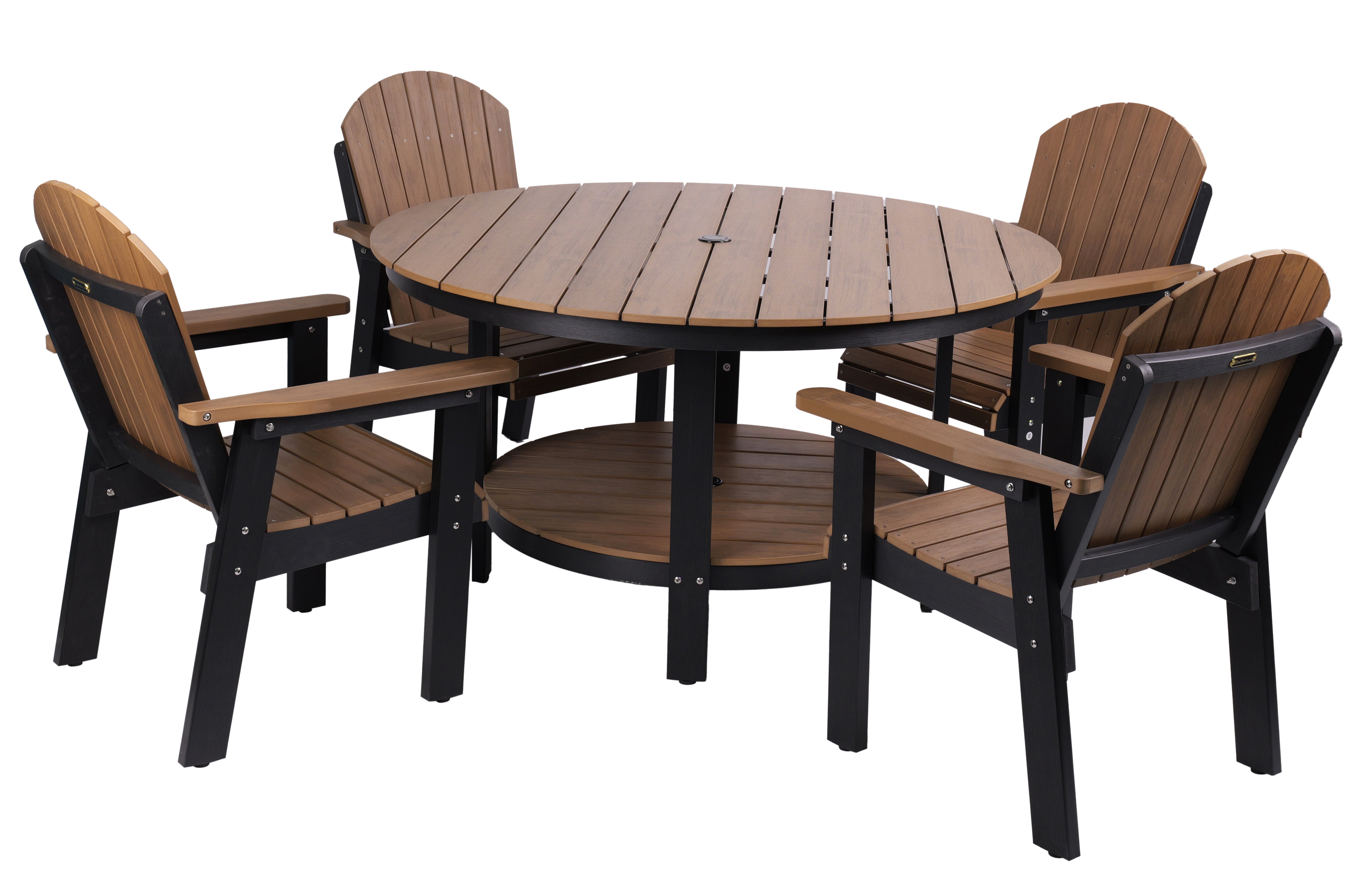 5-Piece Outdoor Dining Table Set