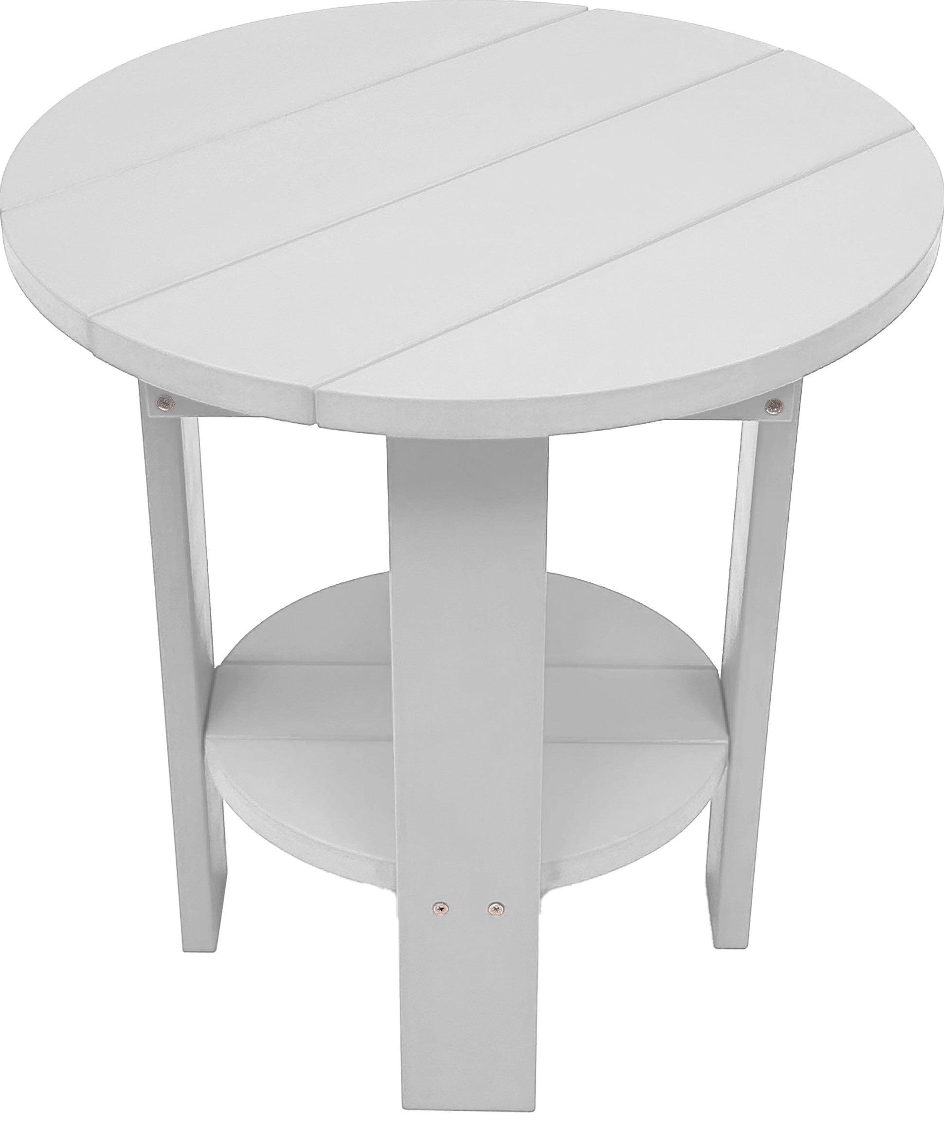DURAWEATHER POLY® 22" Round Two Tier End Table