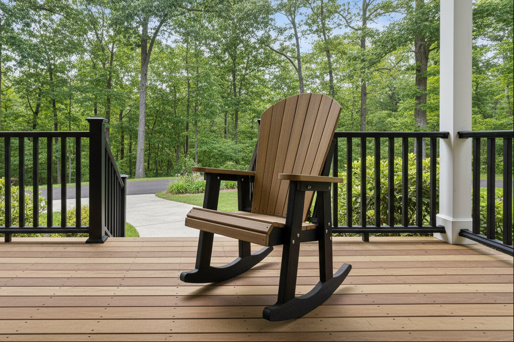 DURAWEATHER POLY® Adirondack Porch Rocker Lakeside
