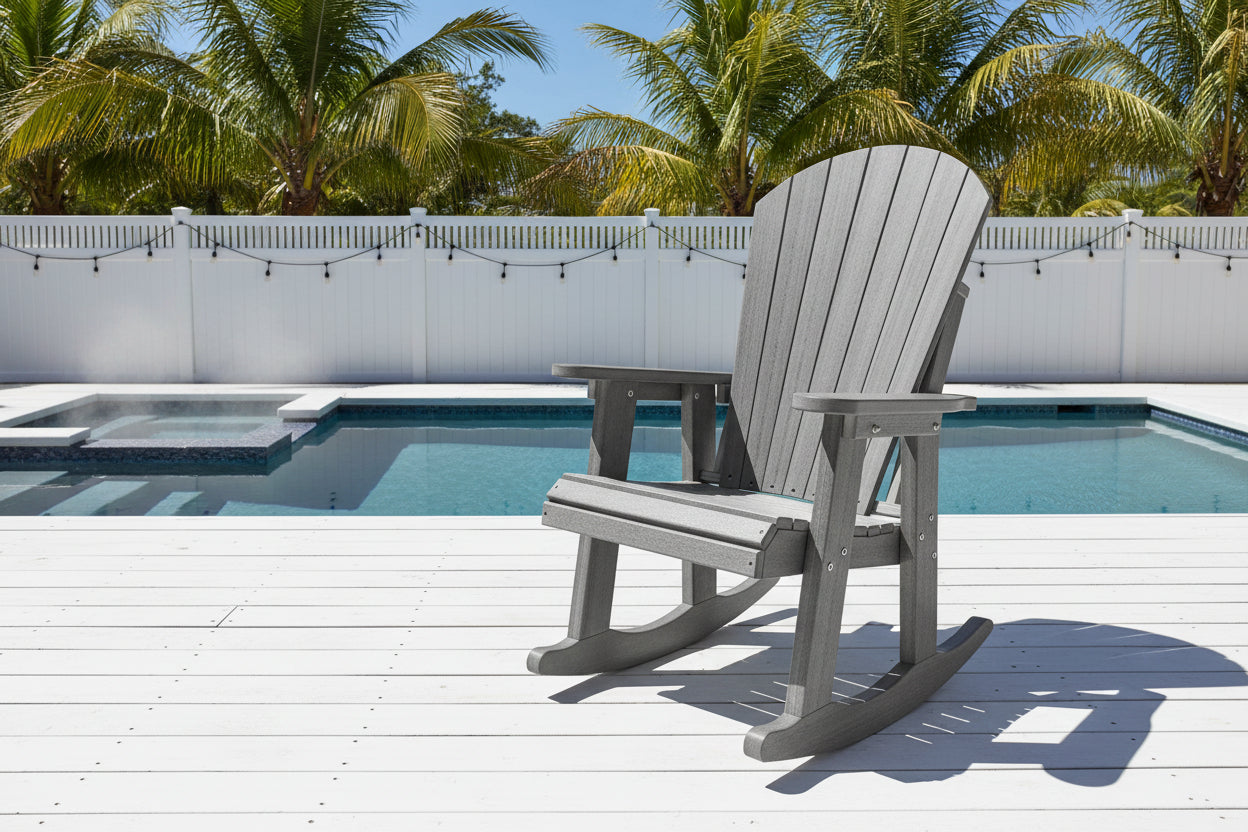 DURAWEATHER POLY® Adirondack Porch Rocker Lakeside