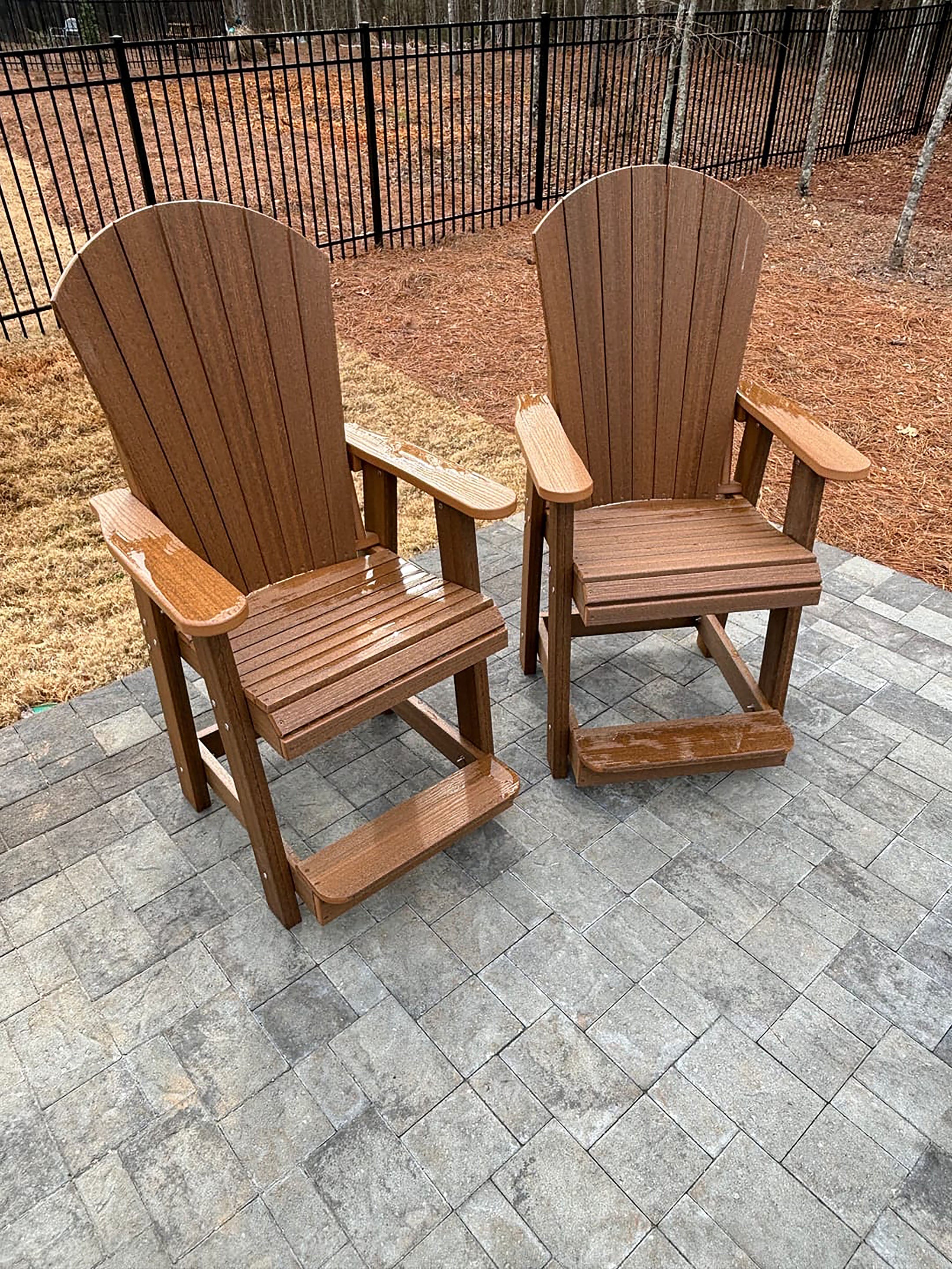 Lakeside Counter Height Tete-a-tete