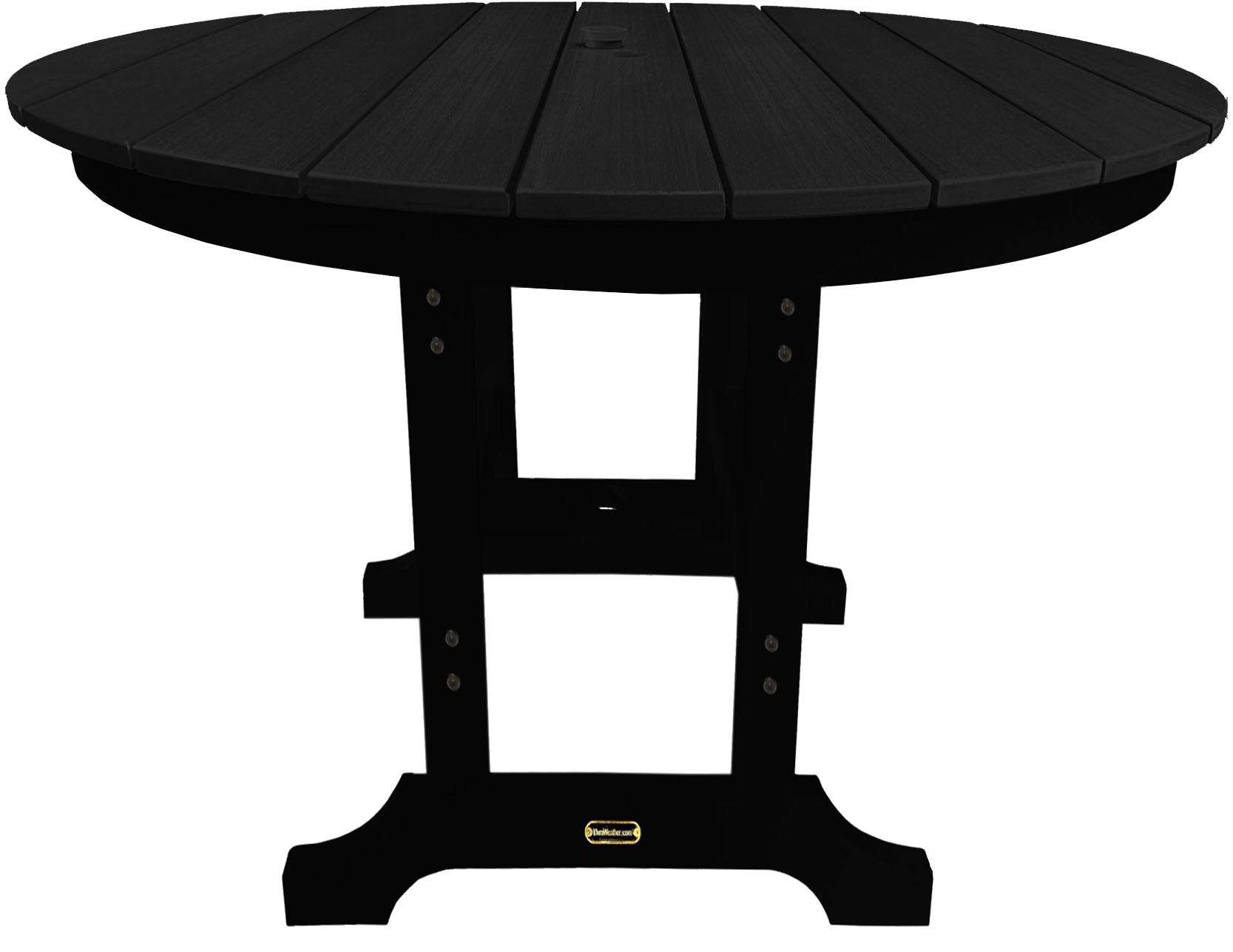 5-Piece Traditional Adirondack Counter Height Dining Table Set