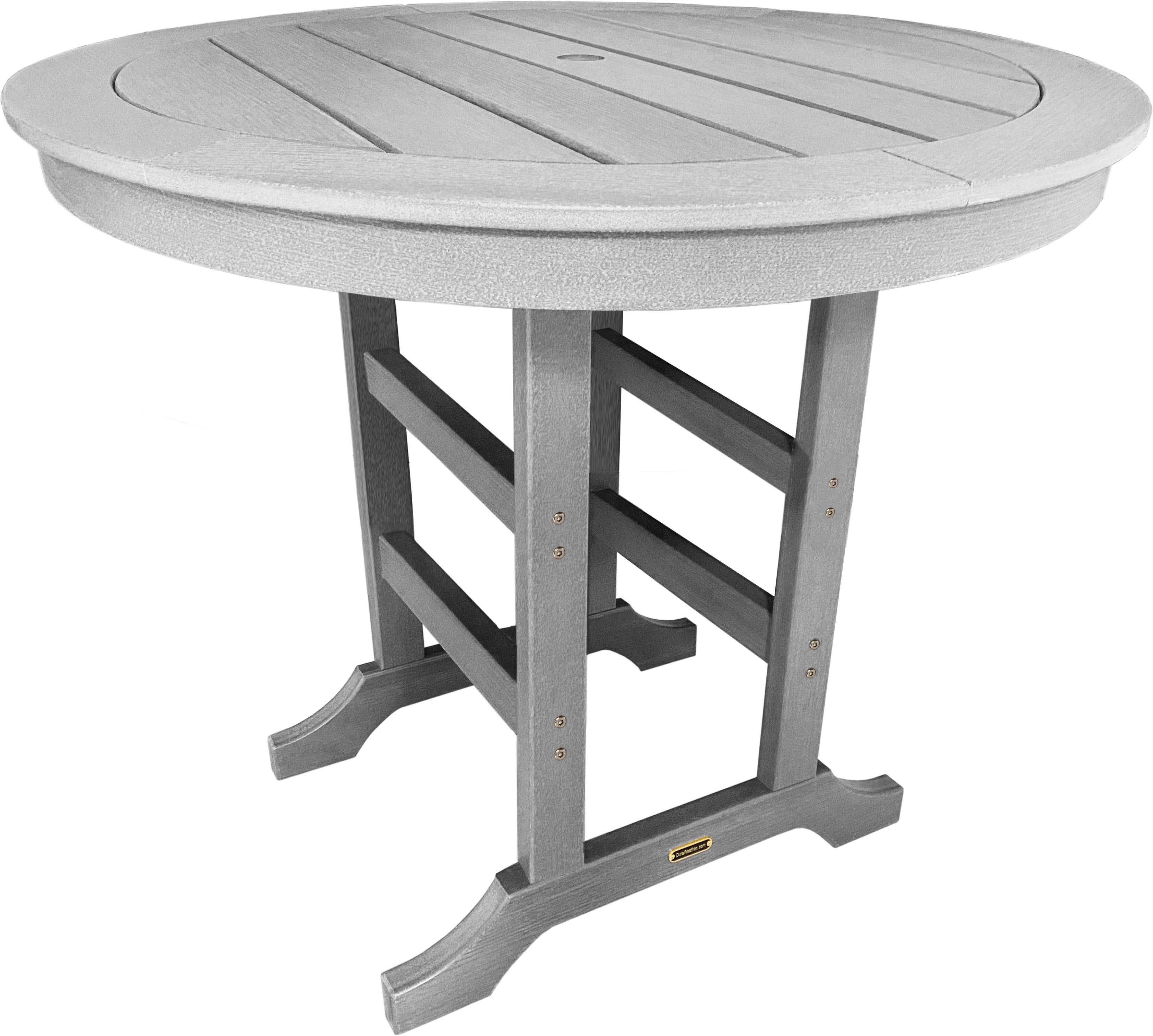 5-Piece Classic Adirondack Counter Height Dining Table Set