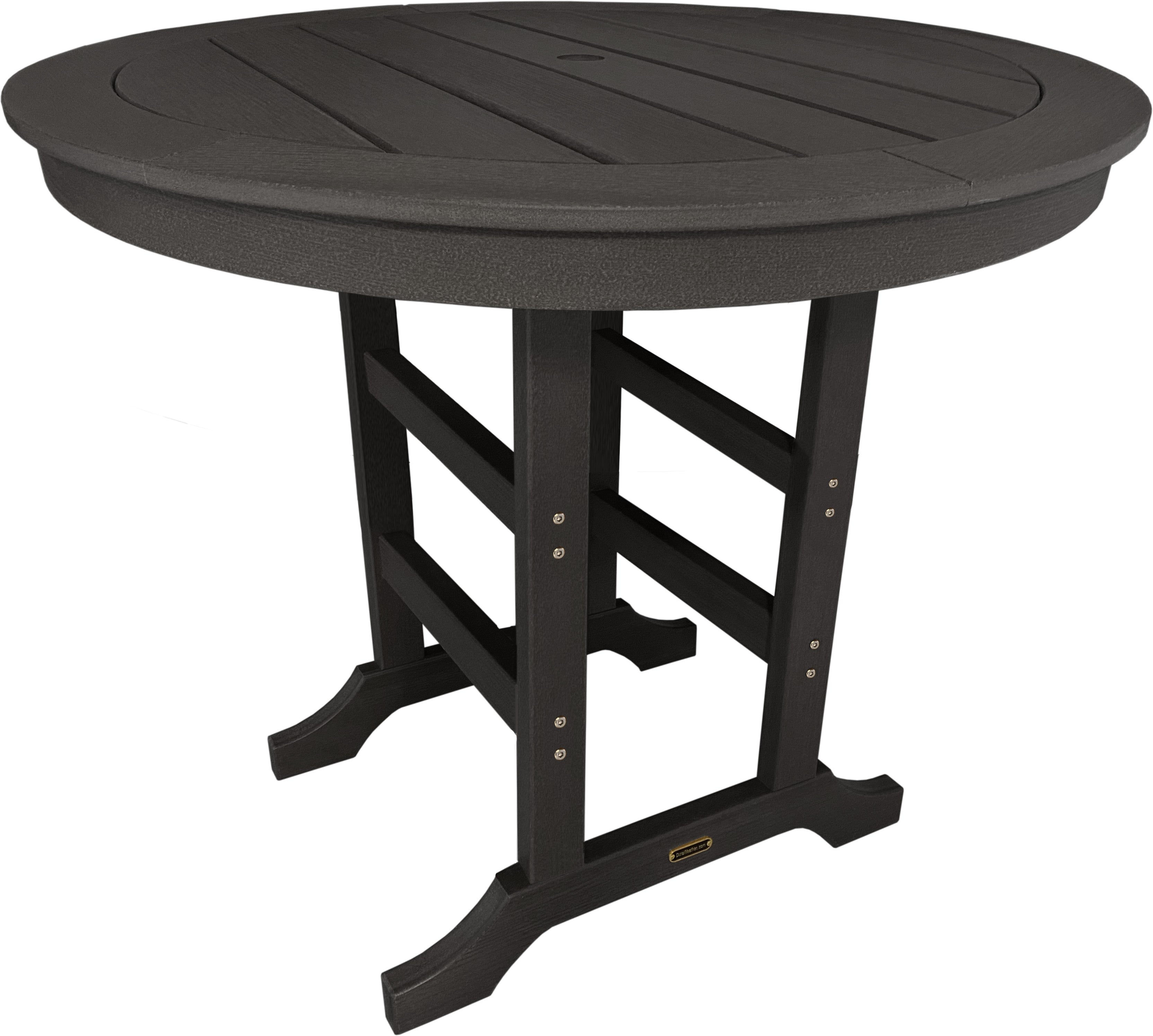 5-Piece Classic Adirondack Counter Height Dining Table Set