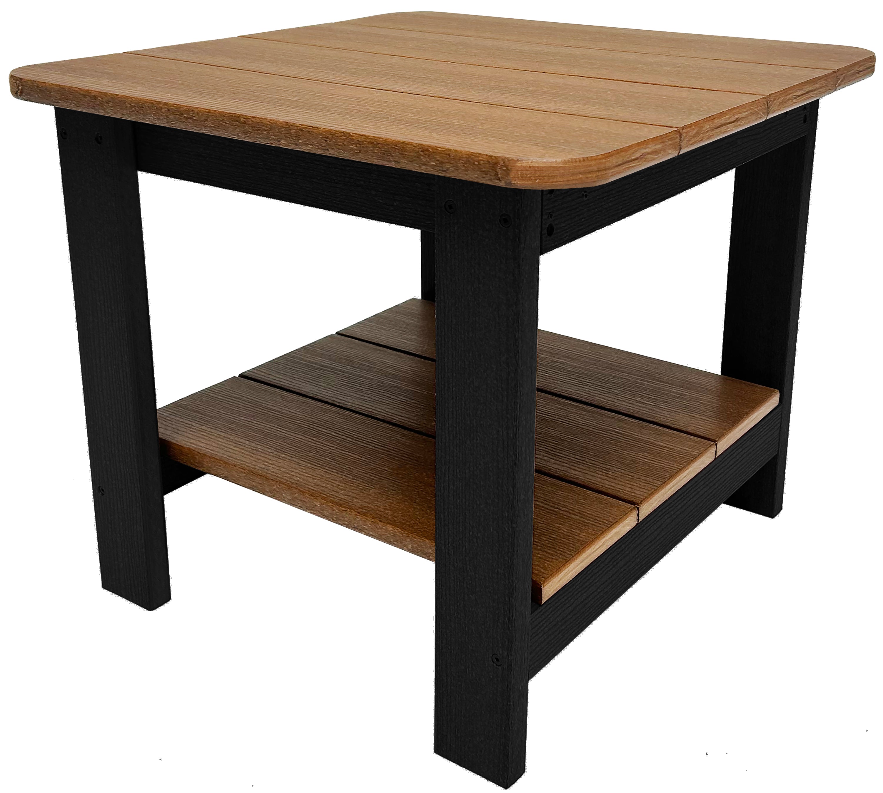22" Sq. Two Tier Side Table