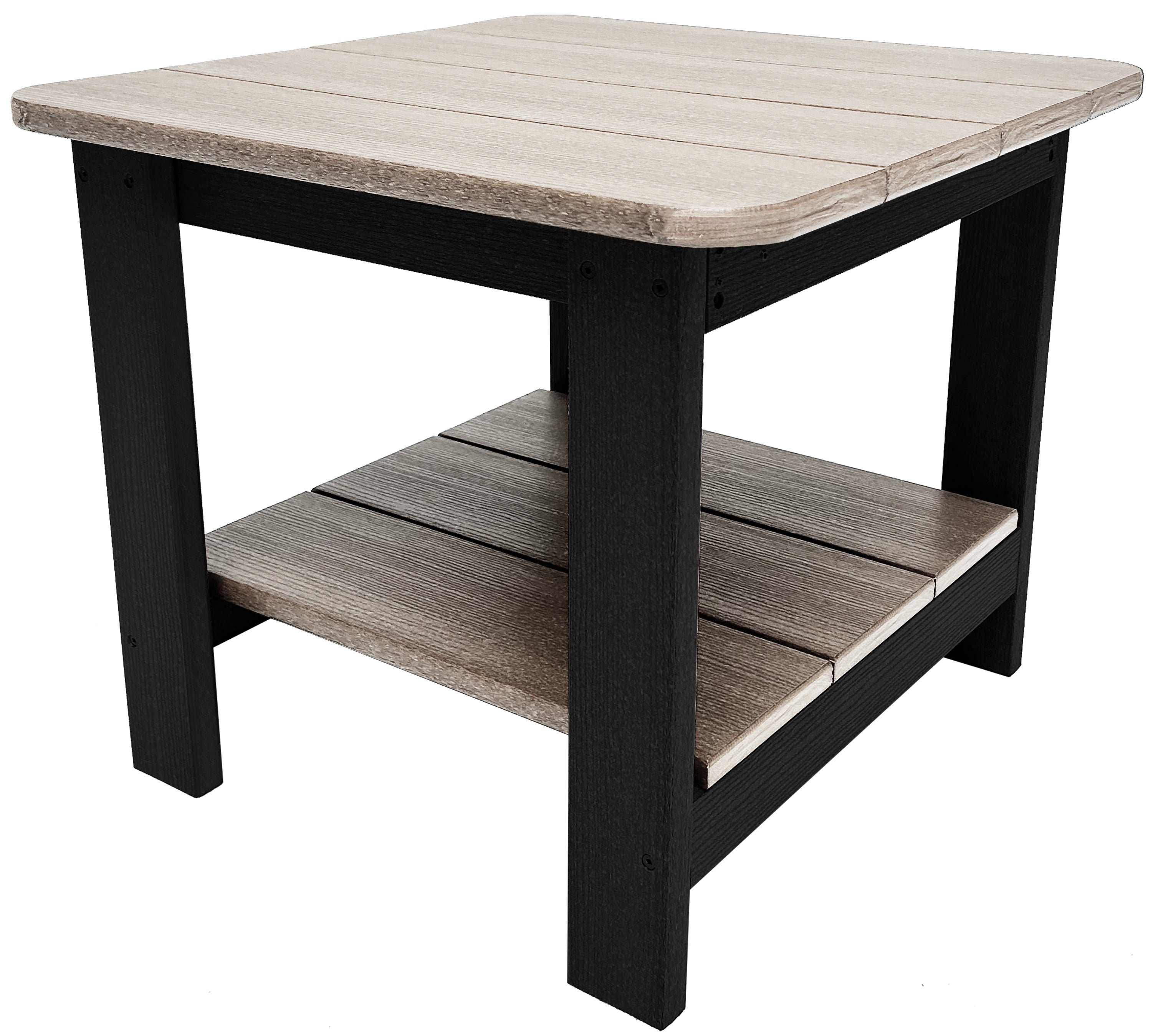 22" Sq. Two Tier Side Table