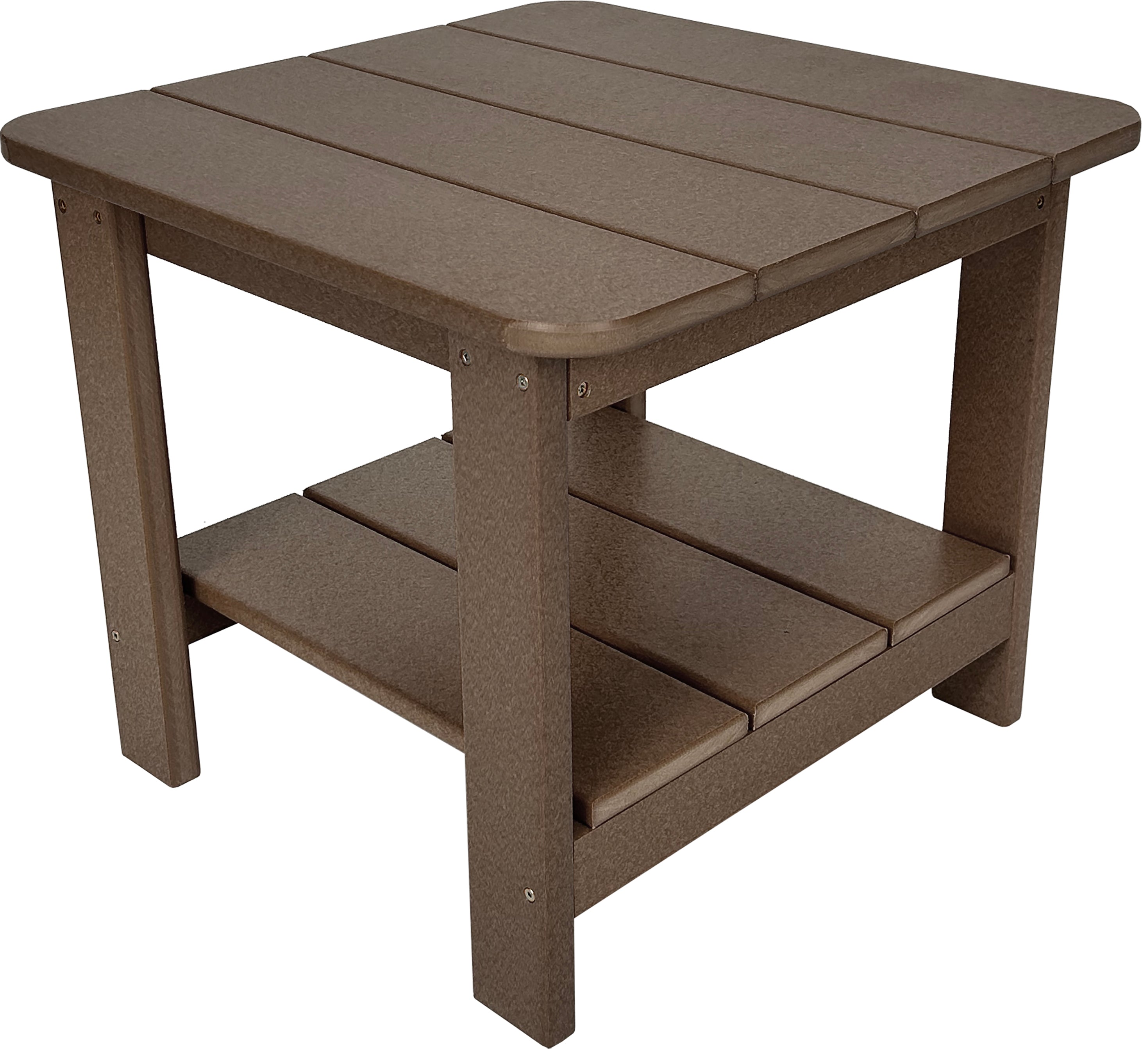 22" Sq. Two Tier Side Table