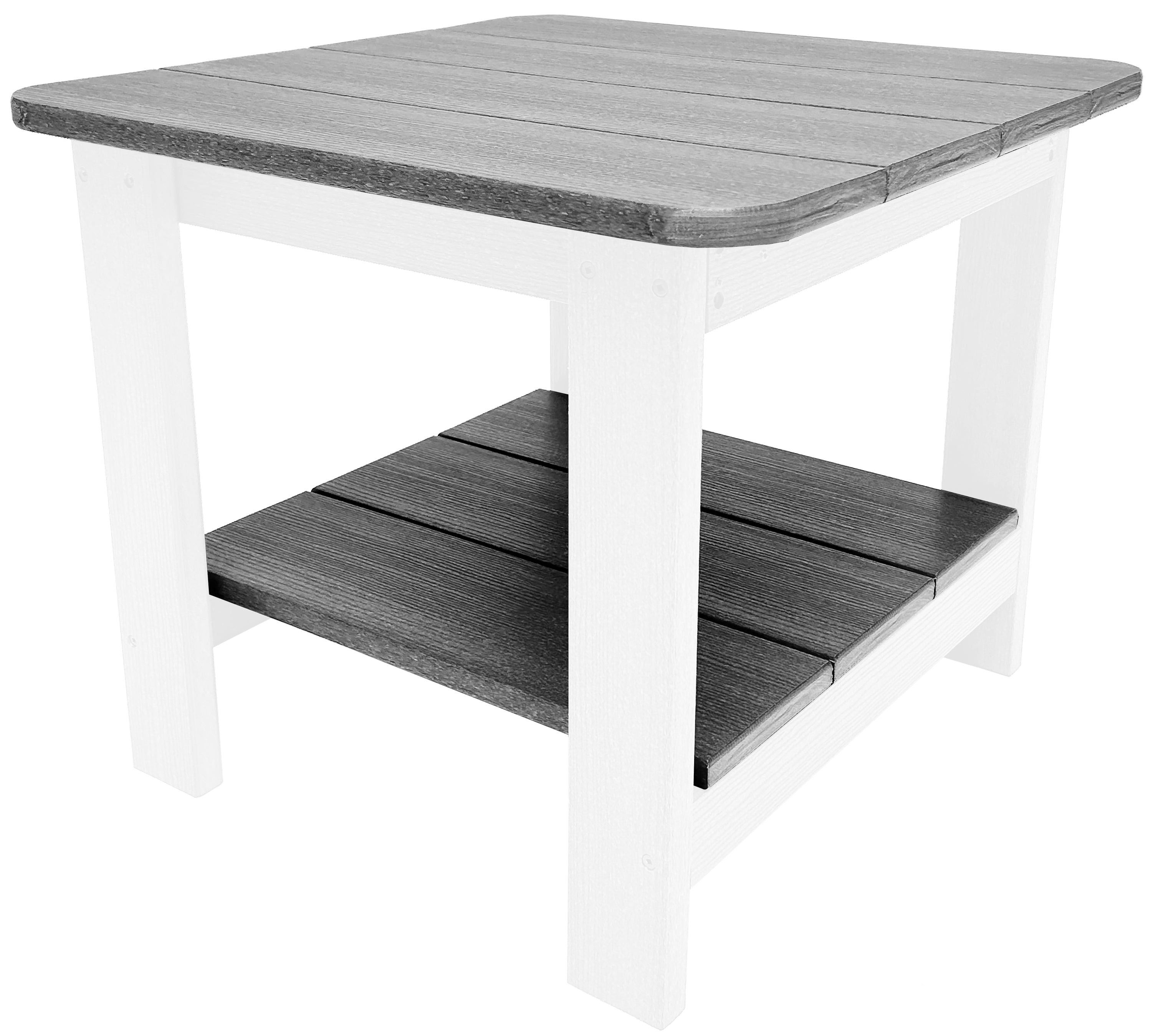 22" Sq. Two Tier Side Table