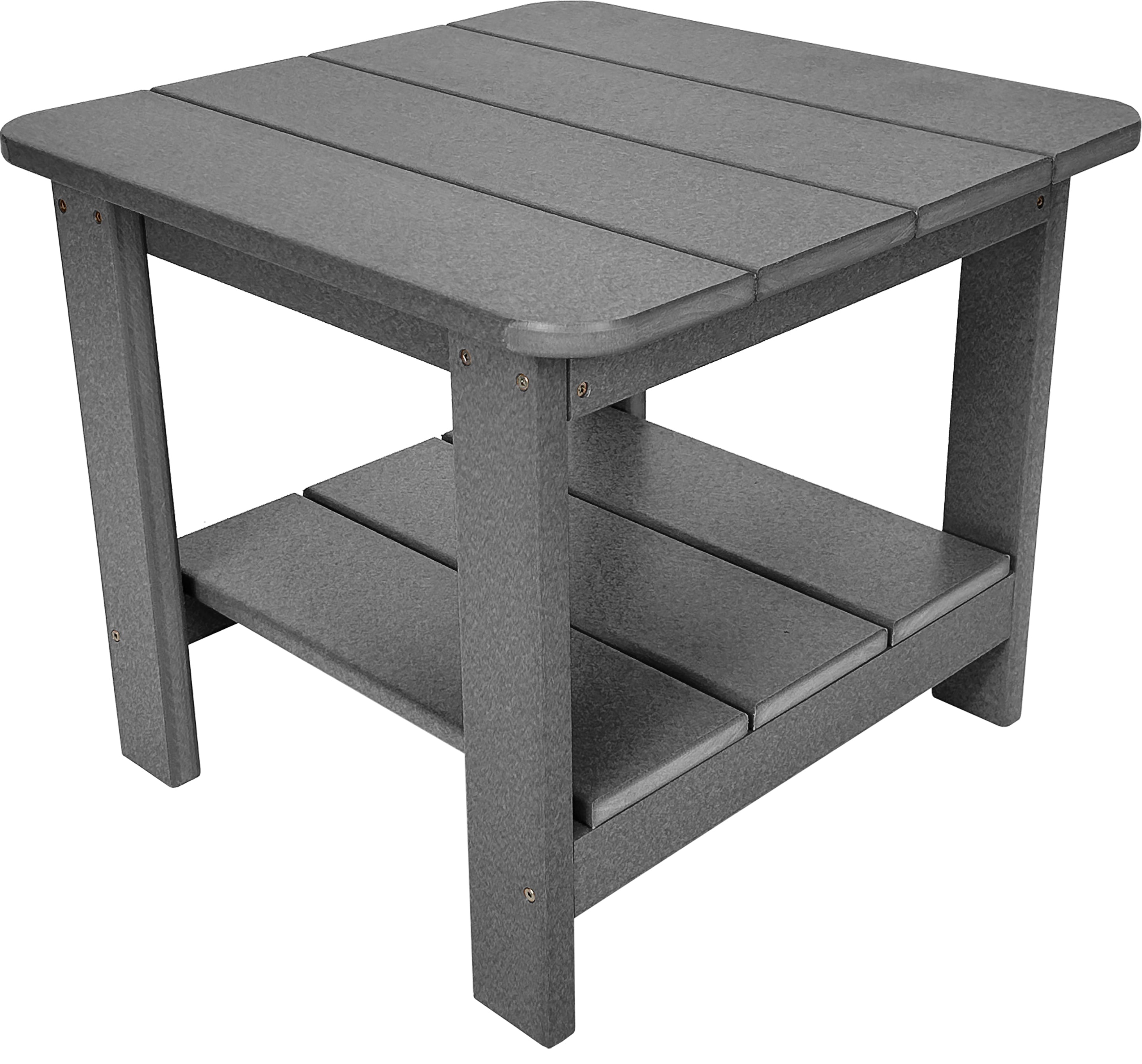 22" Sq. Two Tier Side Table