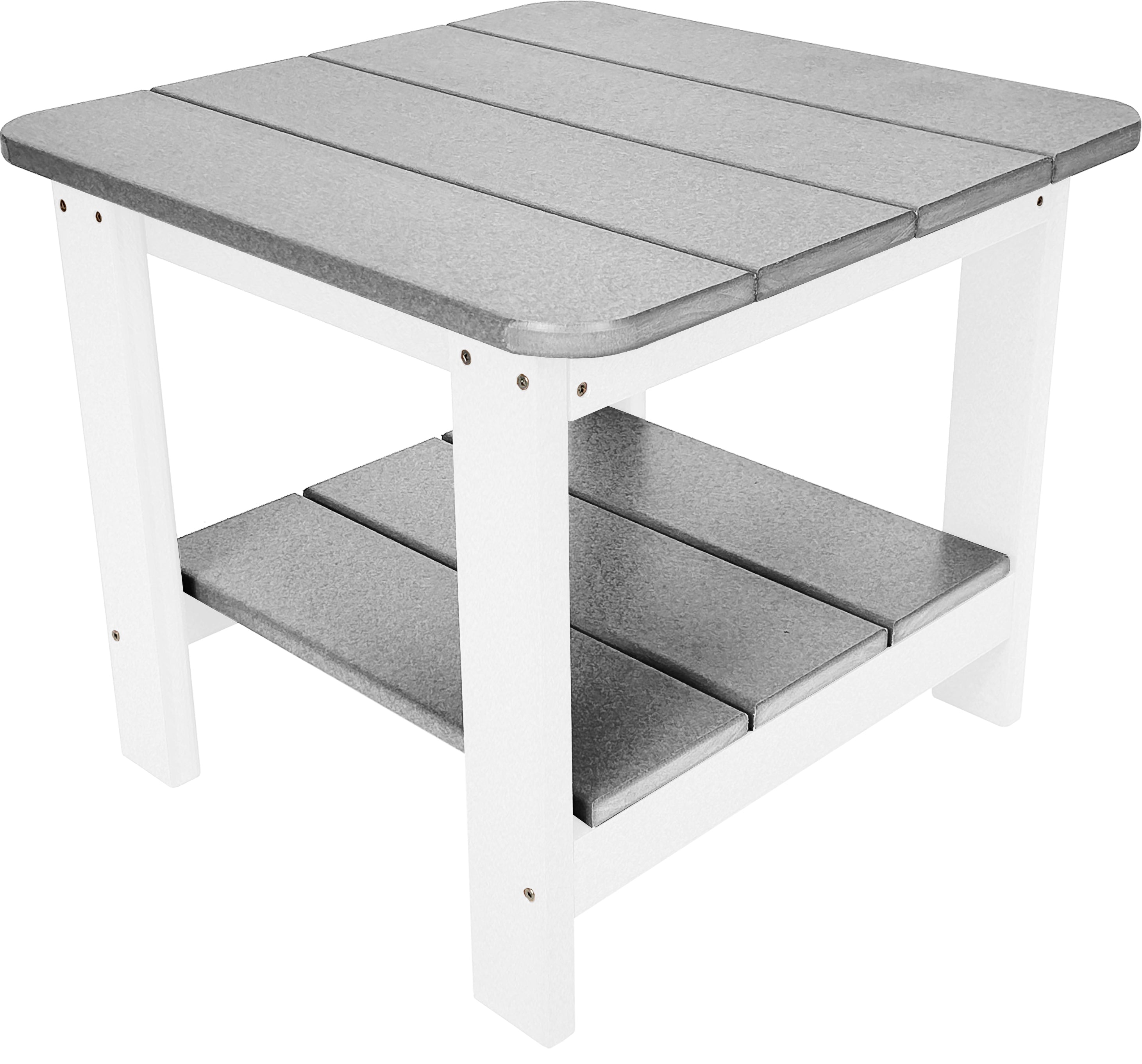 22" Sq. Two Tier Side Table