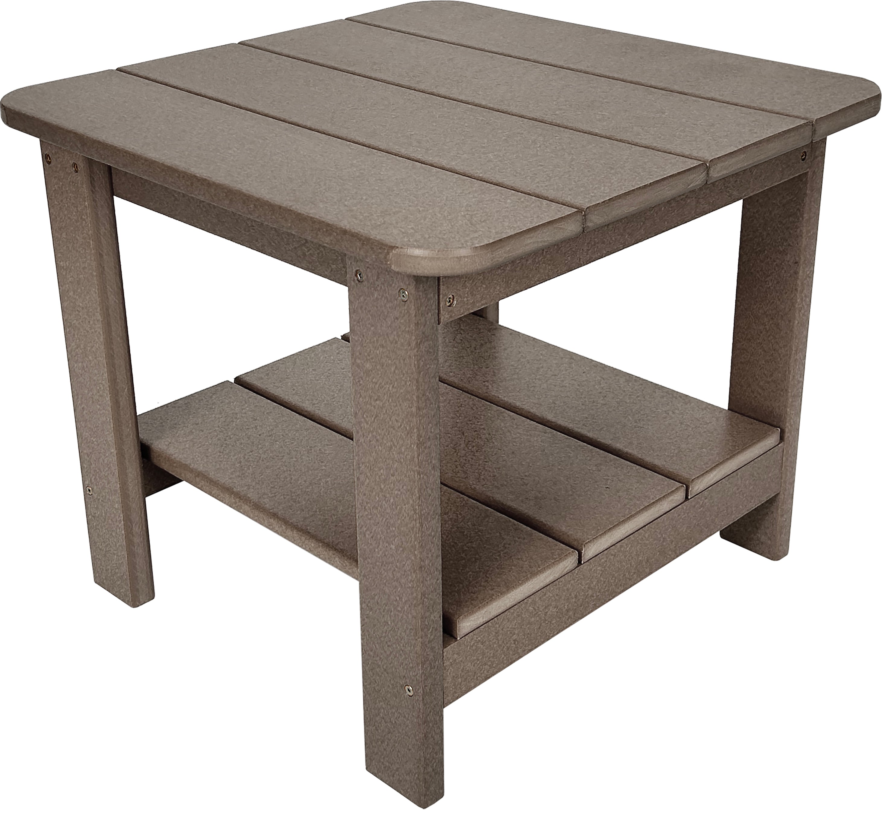 22" Sq. Two Tier Side Table