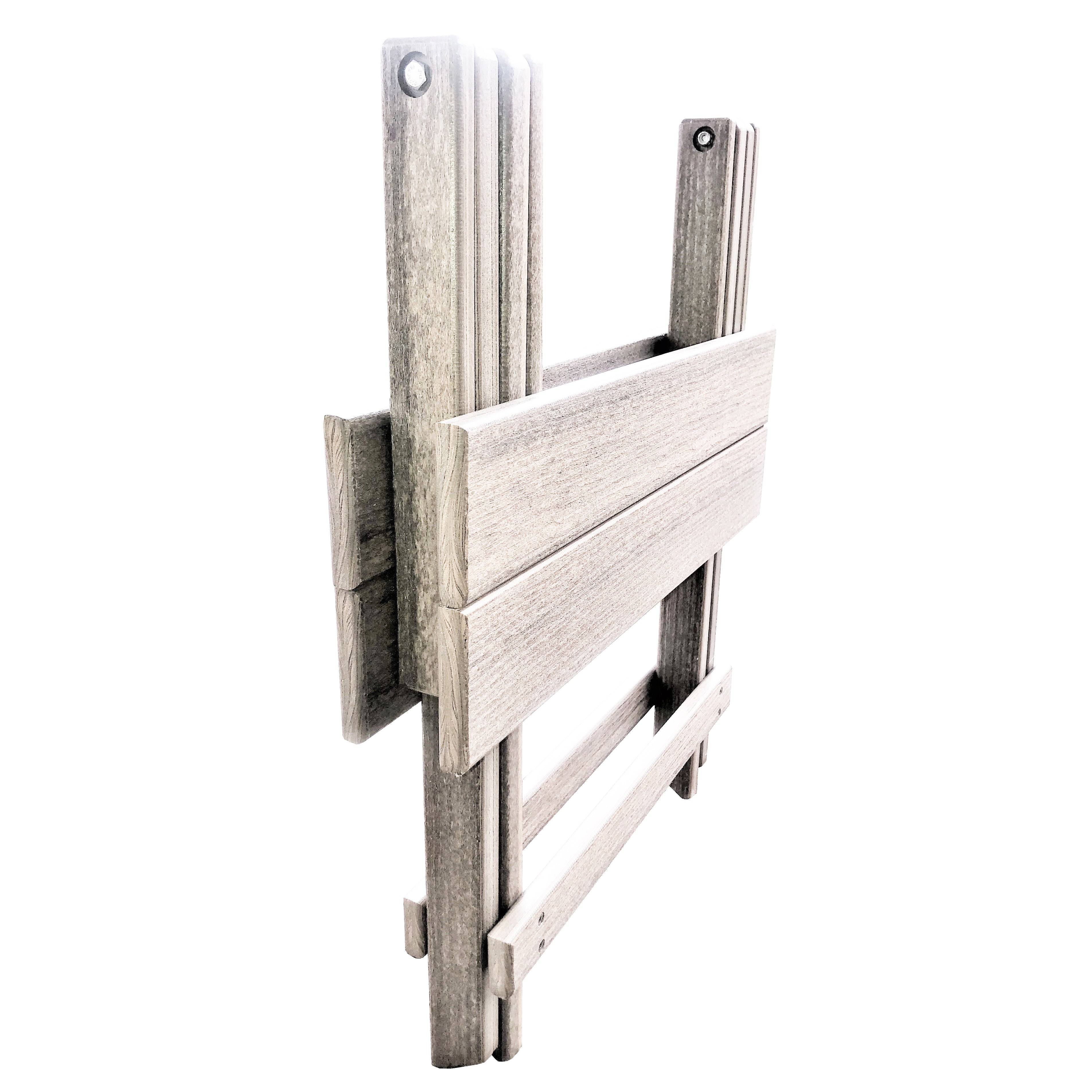 Folding Side Table w/ Removable Serving Tray - Ships Fully Assembled