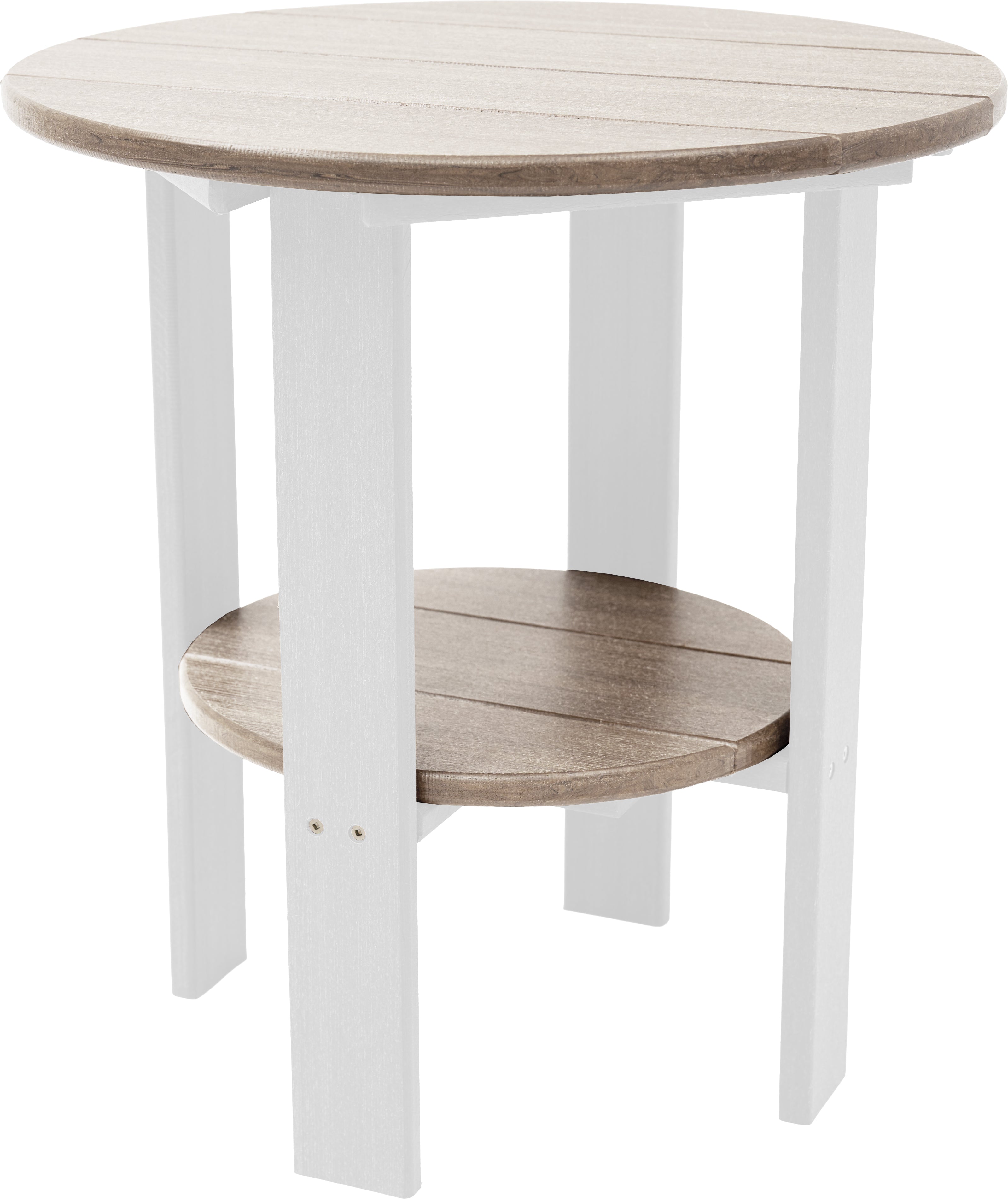 Side Table 18" Round Two Tier