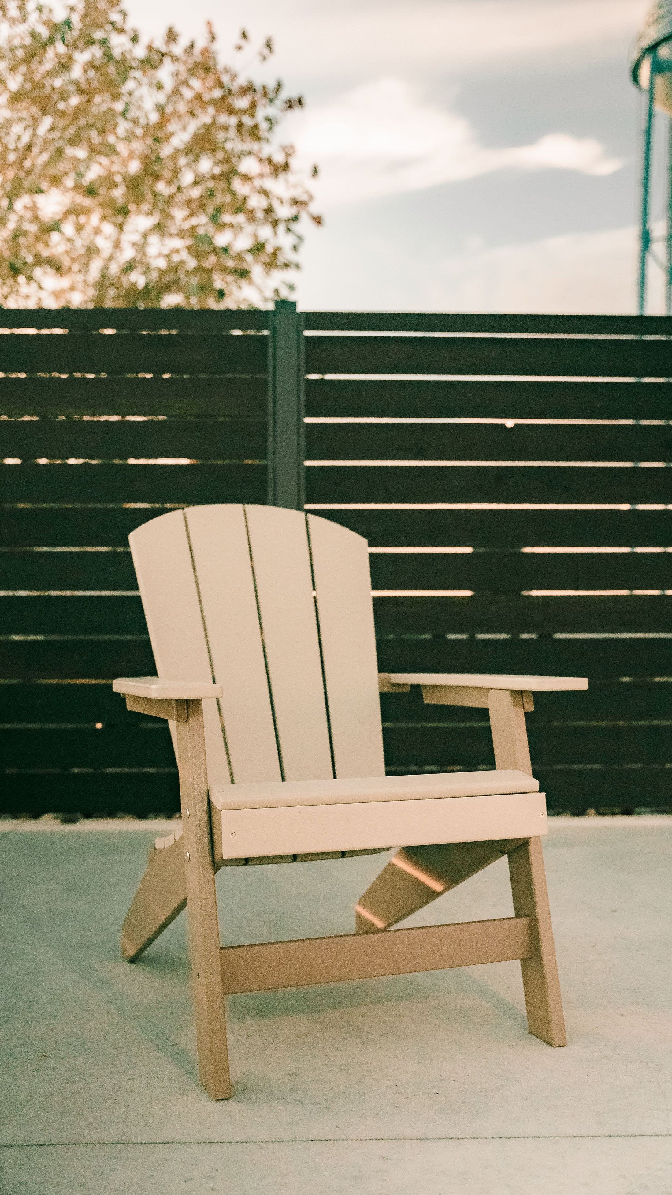 DURAWEATHER POLY® Stationary Adirondack Chair (End Table Not Included)