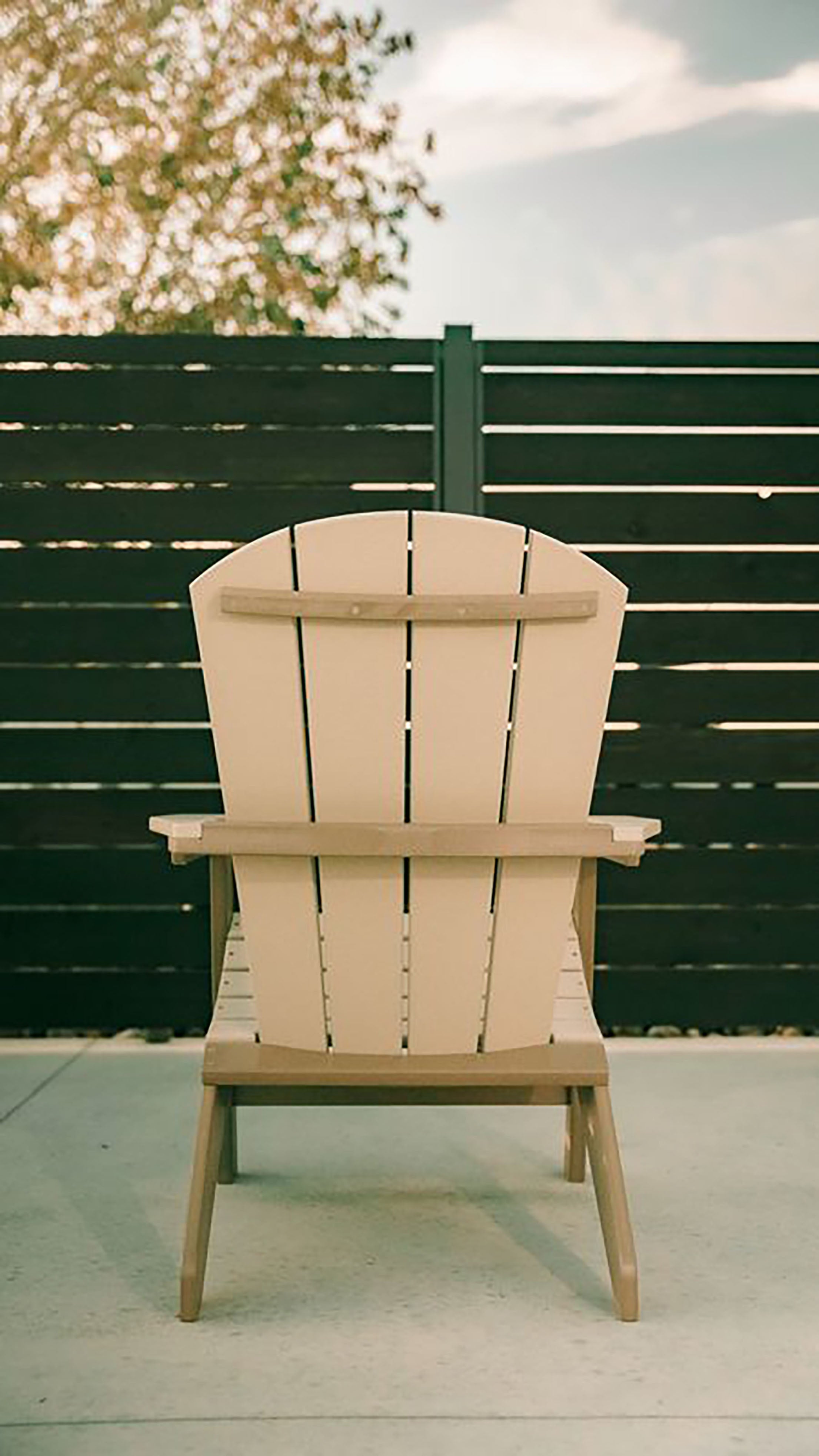 DURAWEATHER POLY® Stationary Adirondack Chair (End Table Not Included)