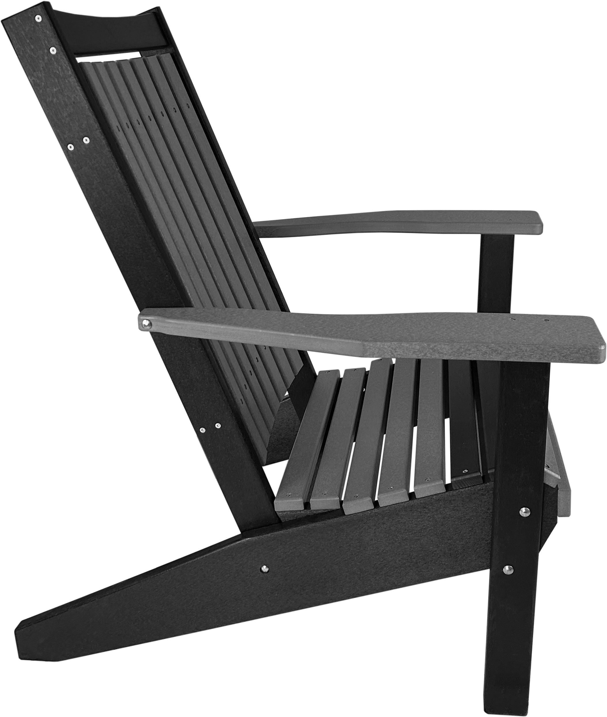 Set of 8 Stackable King Size Adirondack Chairs - New