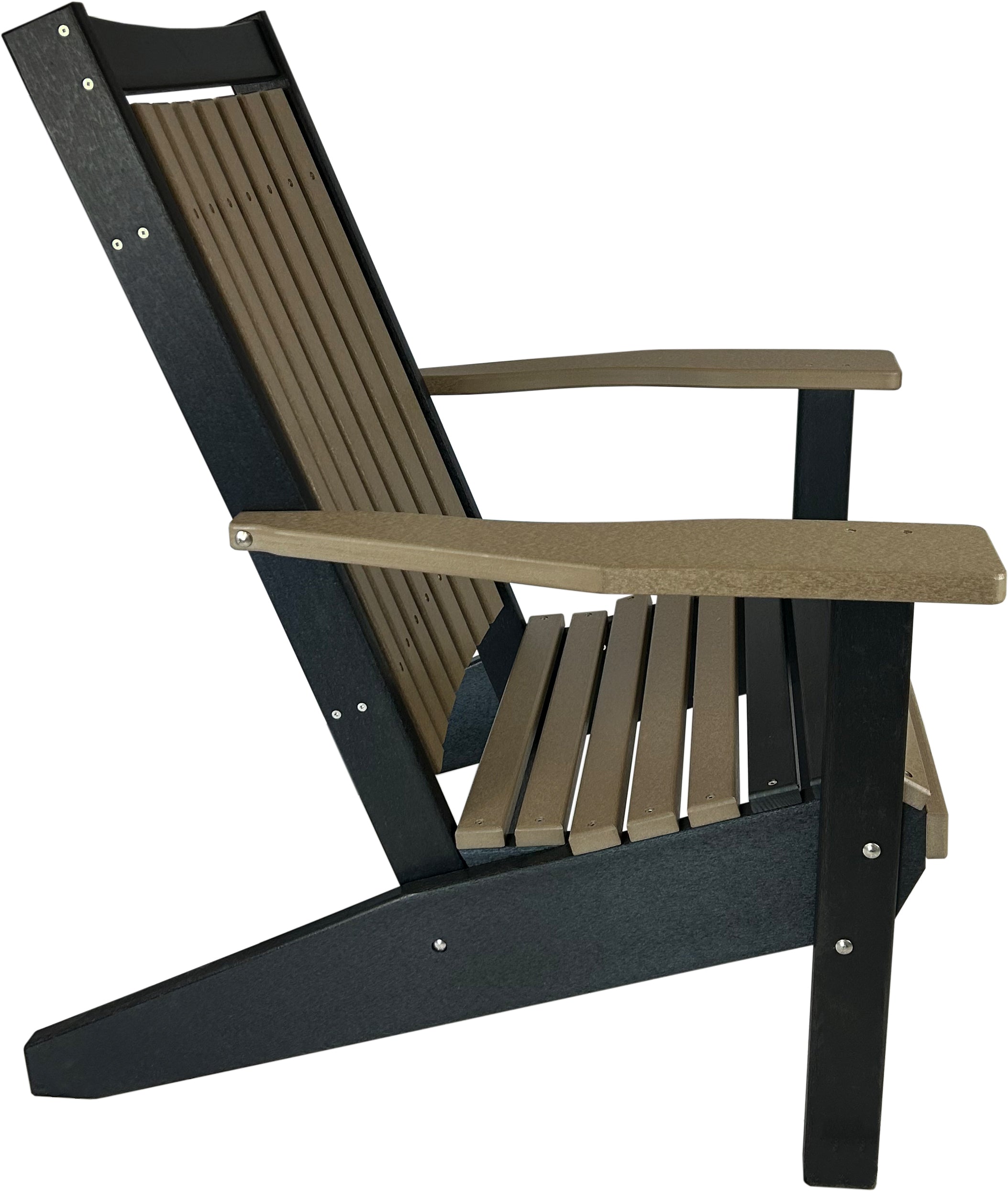 Set of 8 Stackable King Size Adirondack Chairs - New