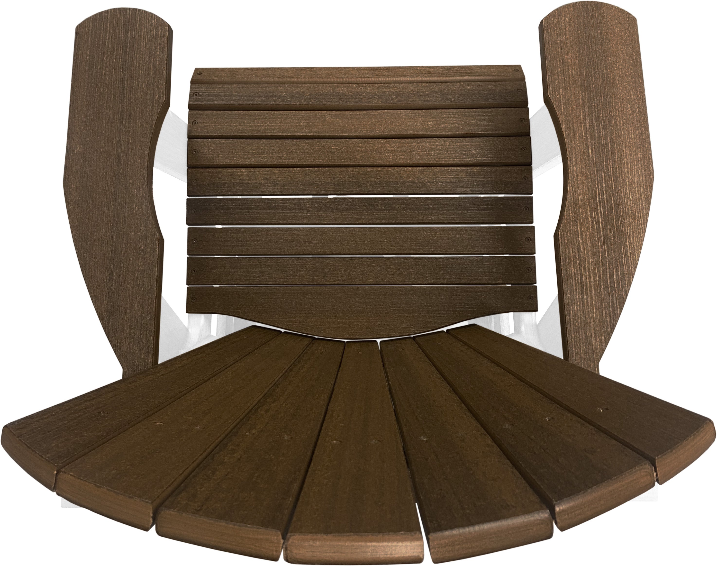 3-Piece Adirondack Swivel Gliders With Two Tier End Table