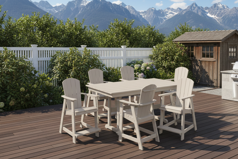 7-Piece Maybeck Adirondack Counter Set