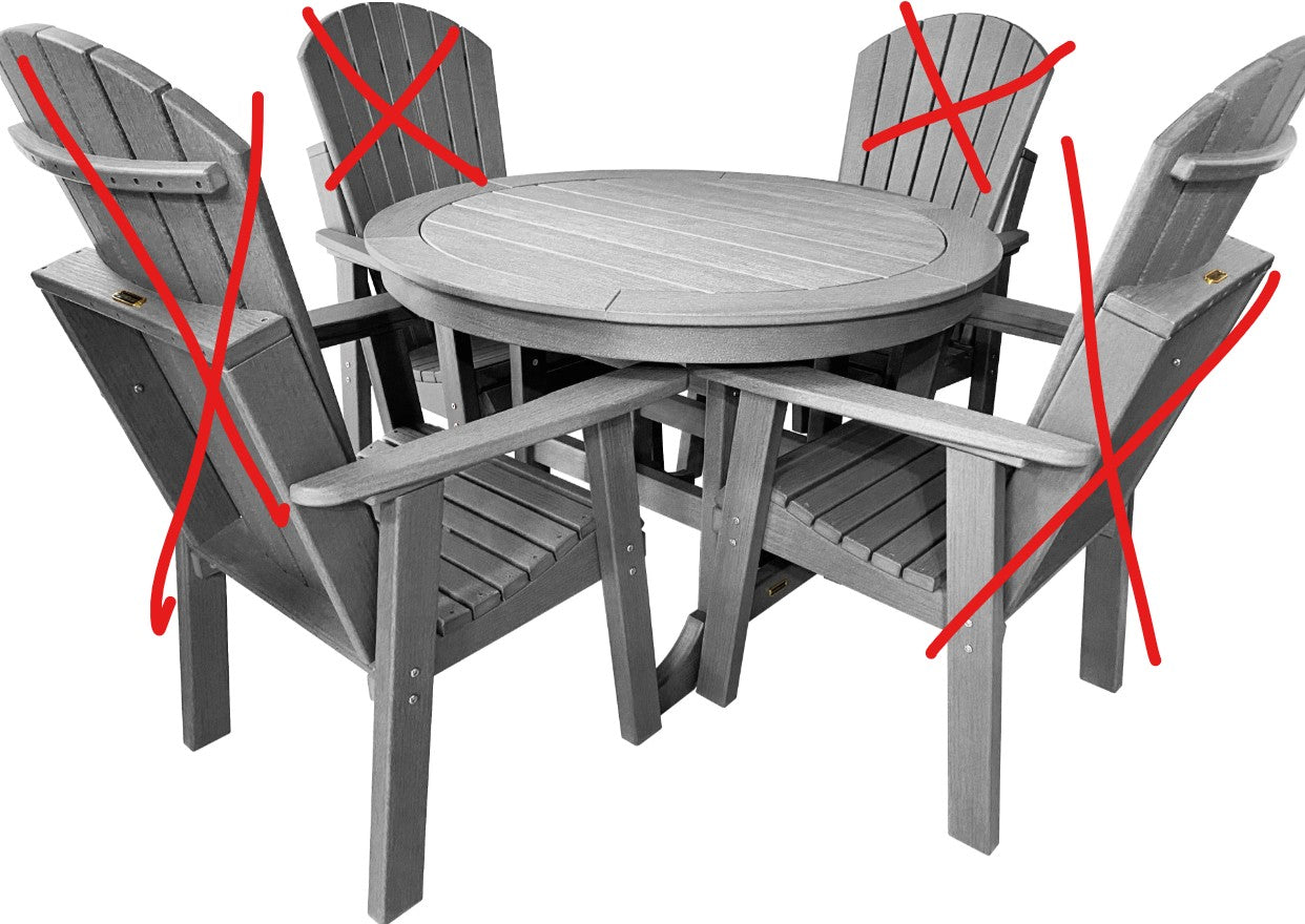 DURAWEATHER POLY® Table OR Chair ONLY
