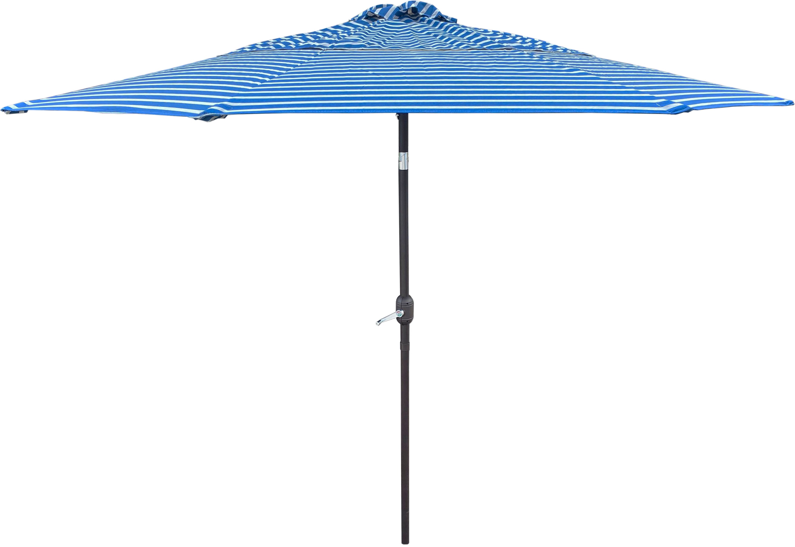 9'ft Patio Umbrella Push Button Tilt Sunbrella® Double Wind Vents