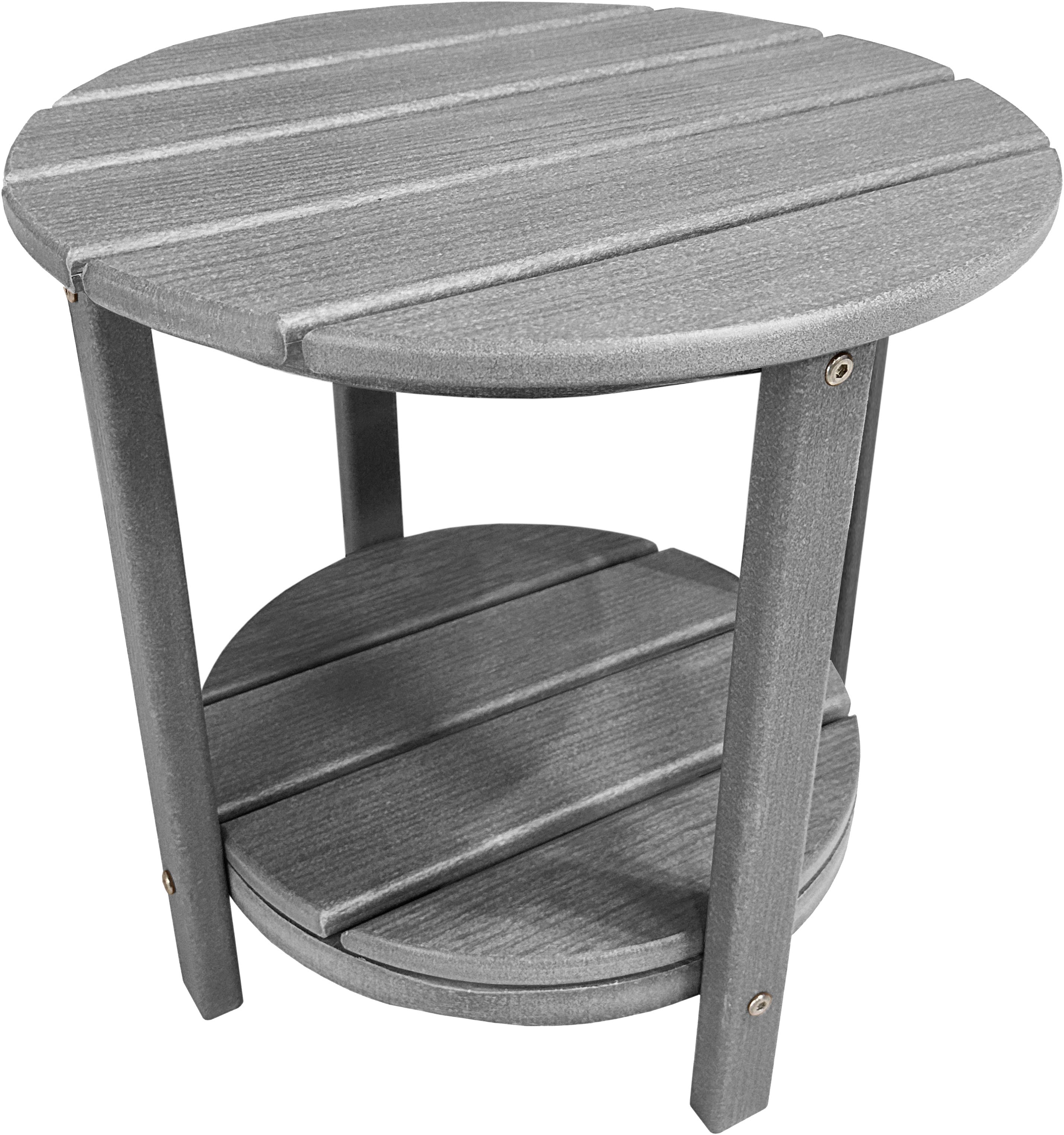 Side Table 18" Round Two Tier