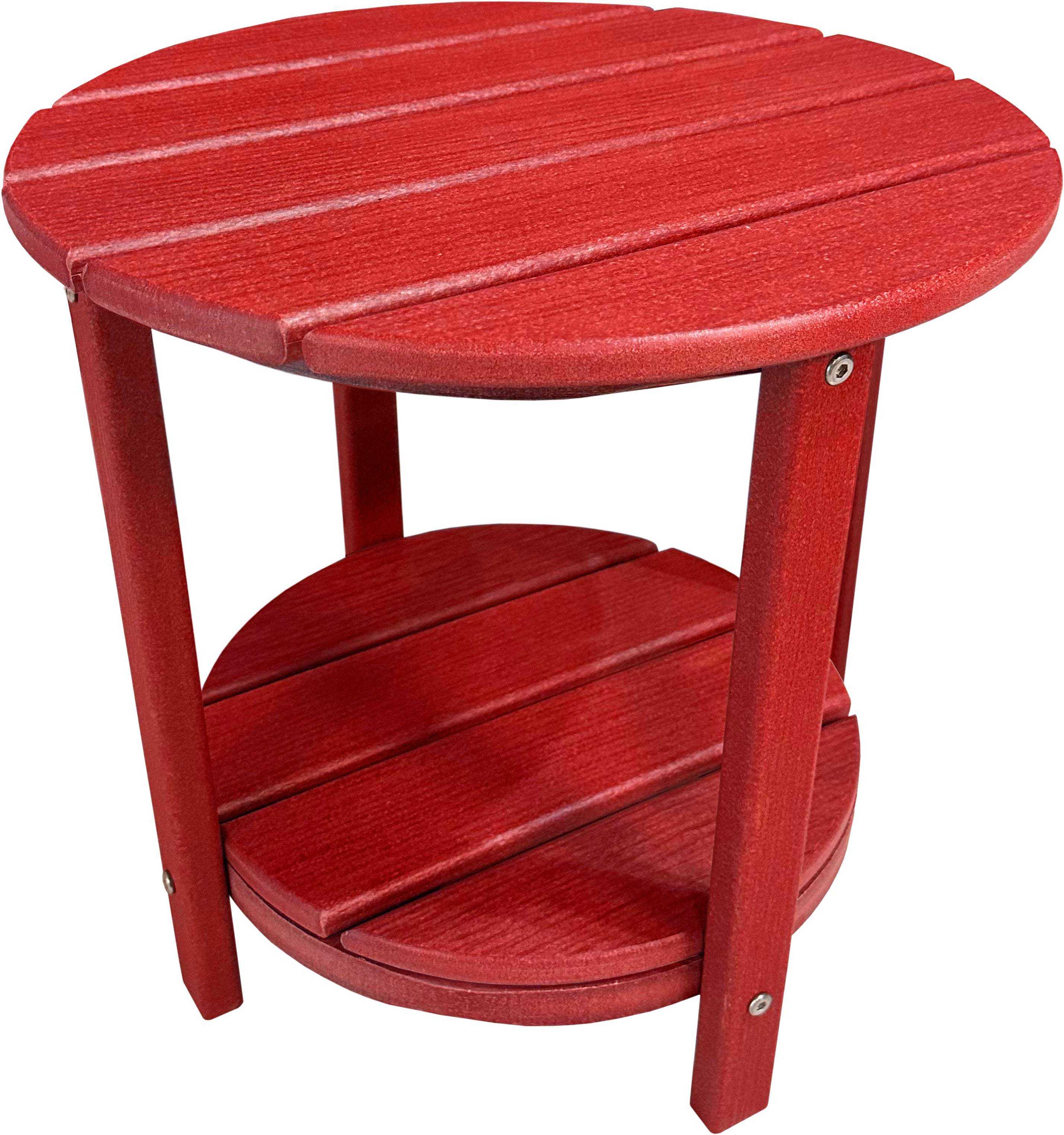 Side Table 18" Round Two Tier