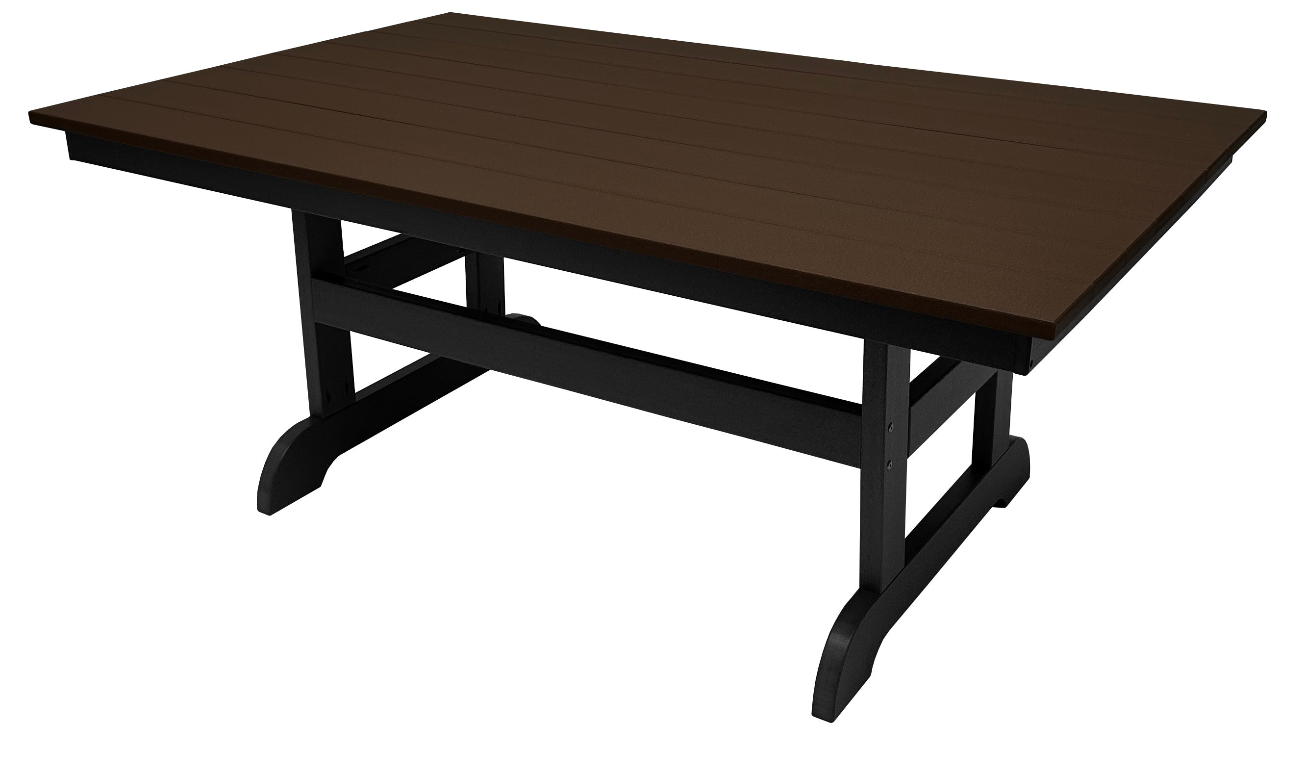 7-Piece Farmhouse Adirondack Dining Table Set With 2 Arm Chairs And 4 Side Chairs