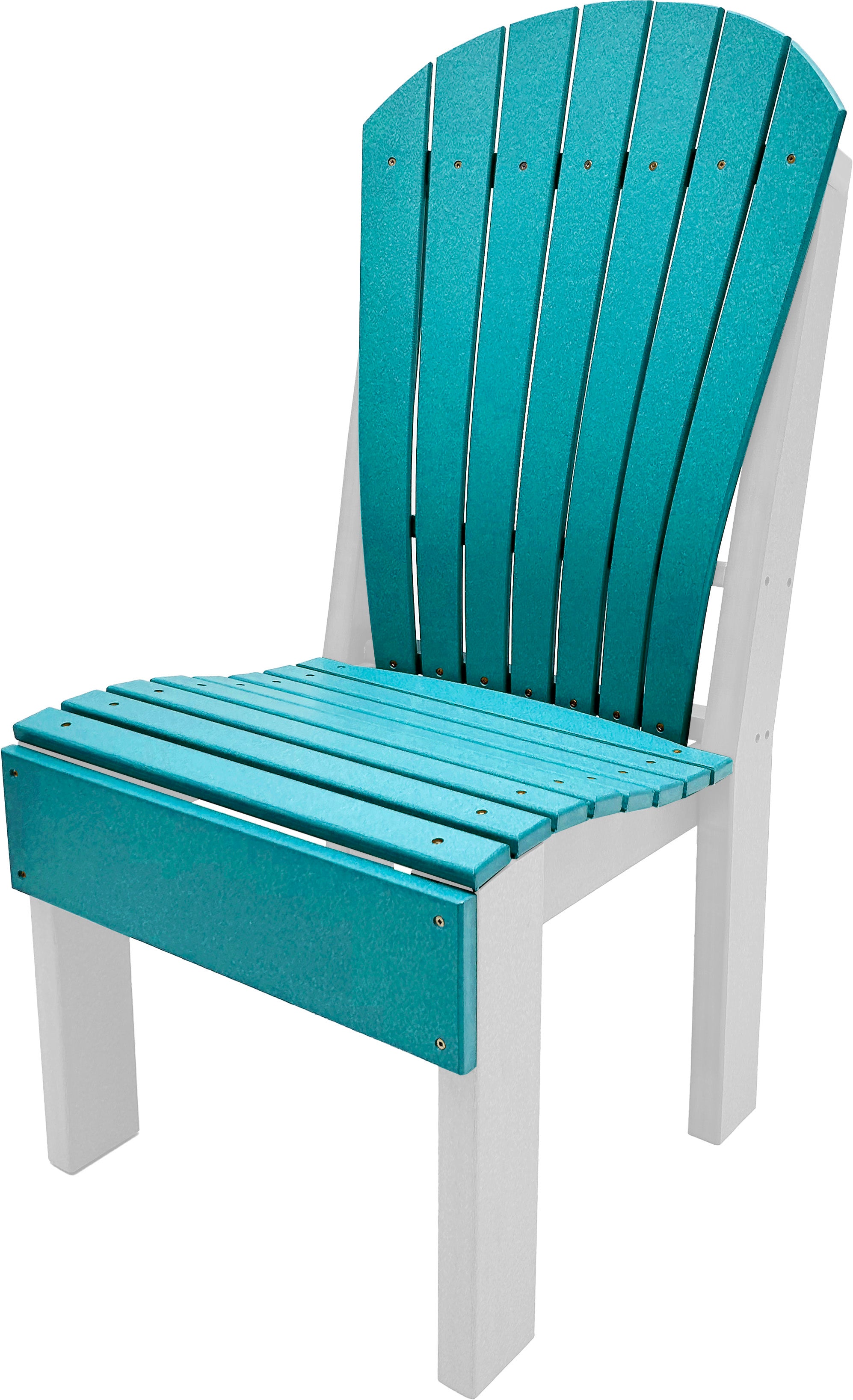 7-Piece Farmhouse Adirondack Dining Table Set With 2 Arm Chairs And 4 Side Chairs