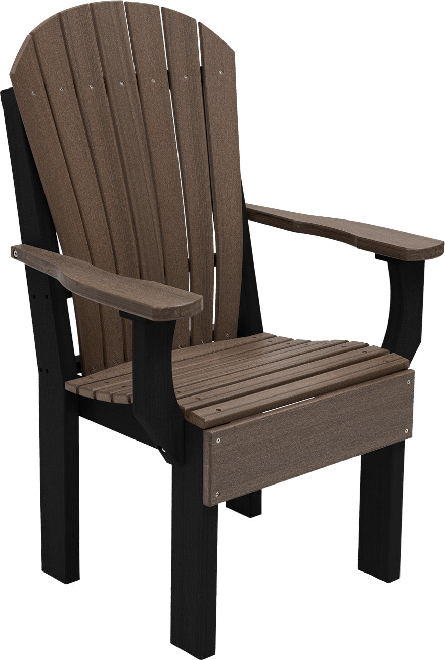 7-Piece Farmhouse Adirondack Dining Table Set