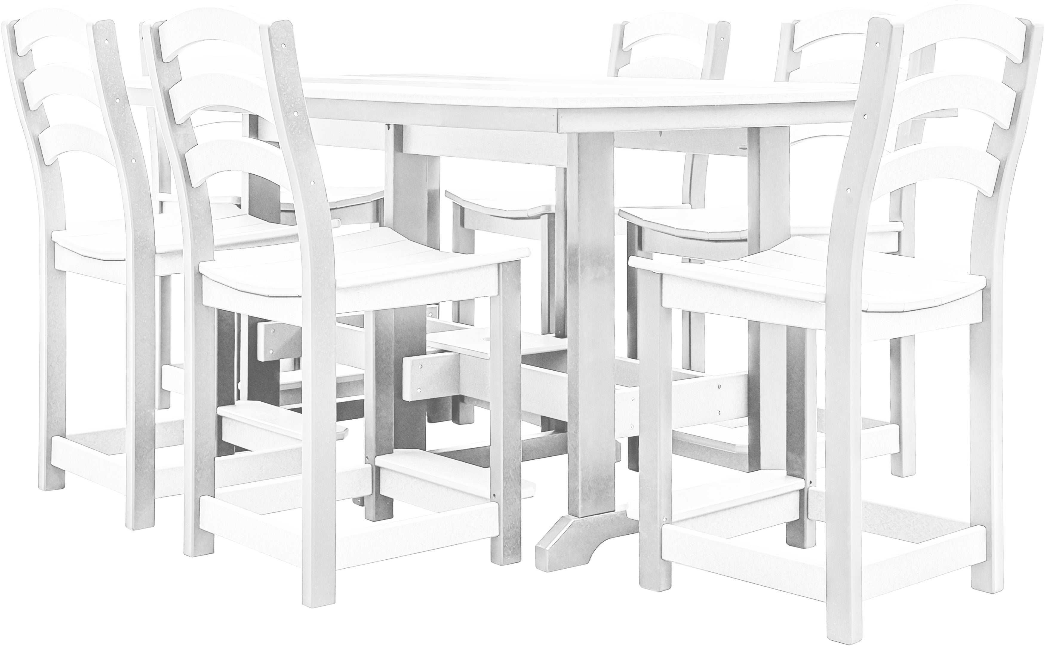7-Piece Gardenia Counter Set